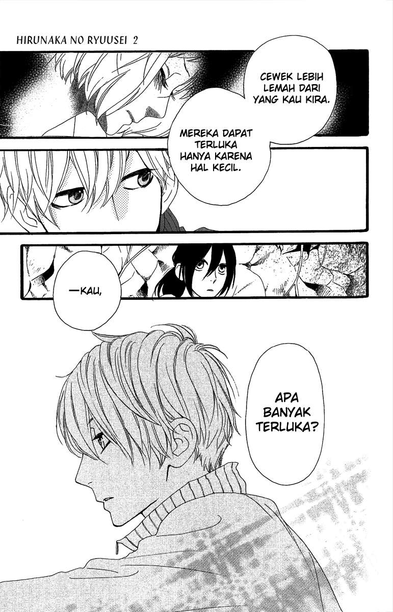Hirunaka no Ryuusei Chapter 9 - halaman 10