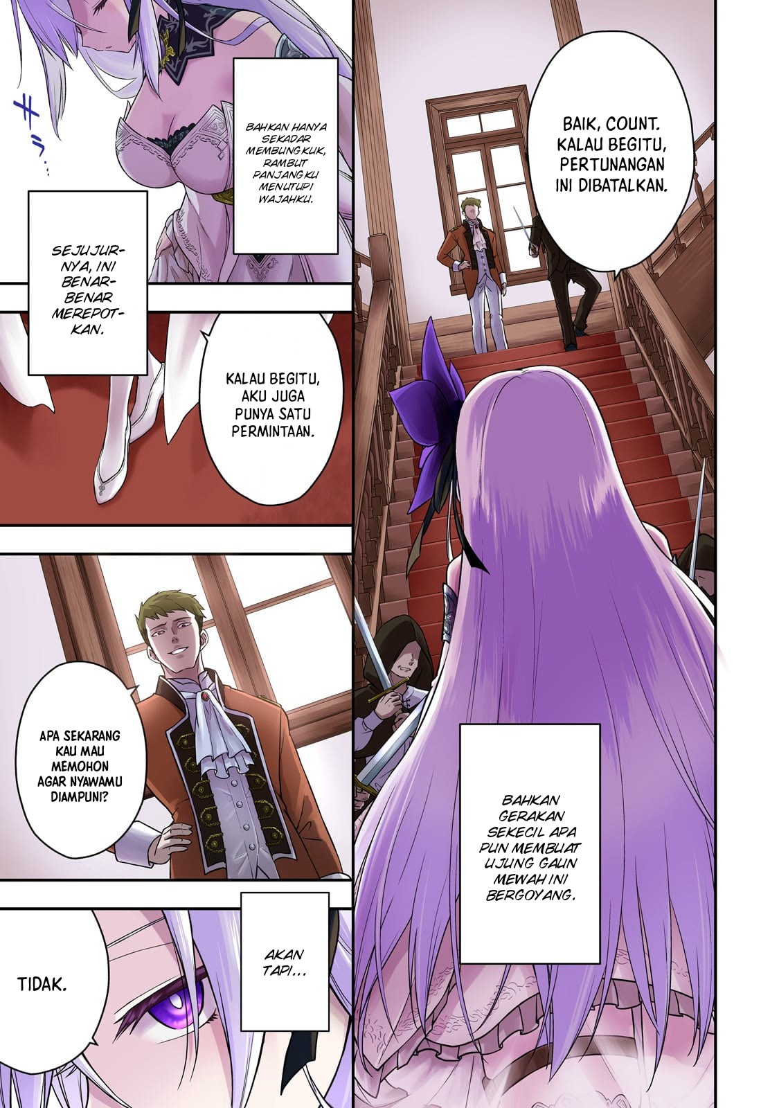 Hissatsu Reijou Liese: Tensei shita Saikyou no Koroshiya wa, Yami wo Matou Akuyaku Reijou to Naru Chapter 1.1 - halaman 1