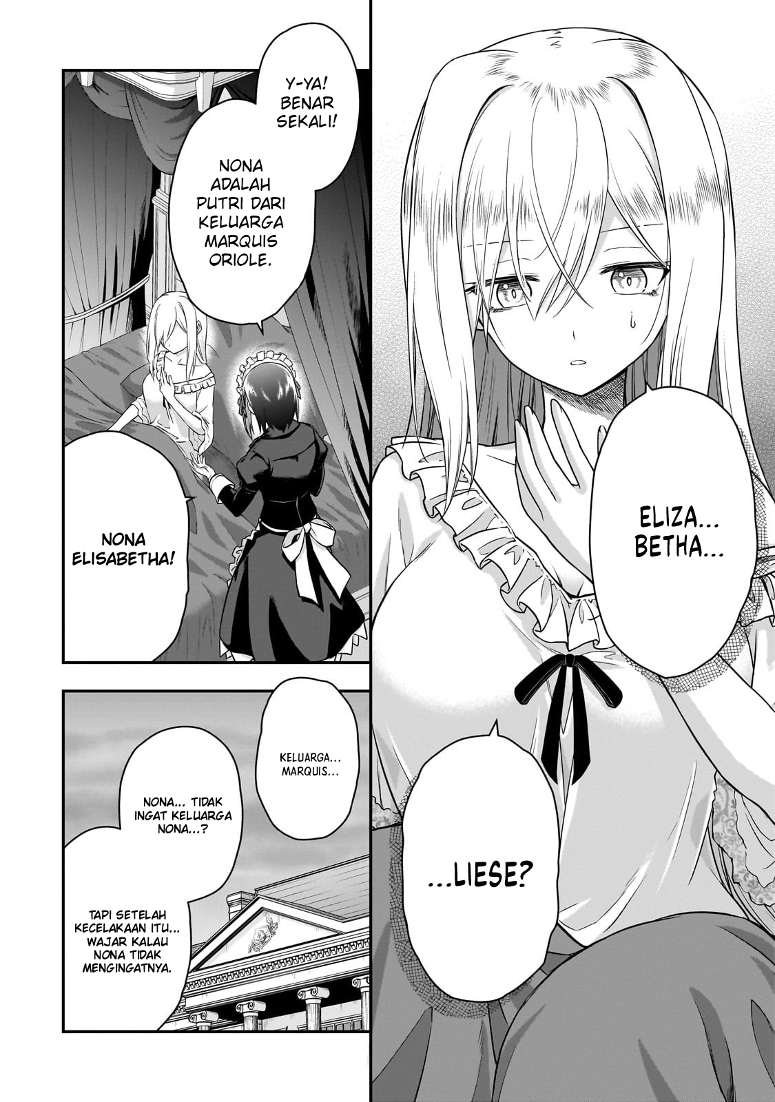 Hissatsu Reijou Liese: Tensei shita Saikyou no Koroshiya wa, Yami wo Matou Akuyaku Reijou to Naru Chapter 1.1 - halaman 15