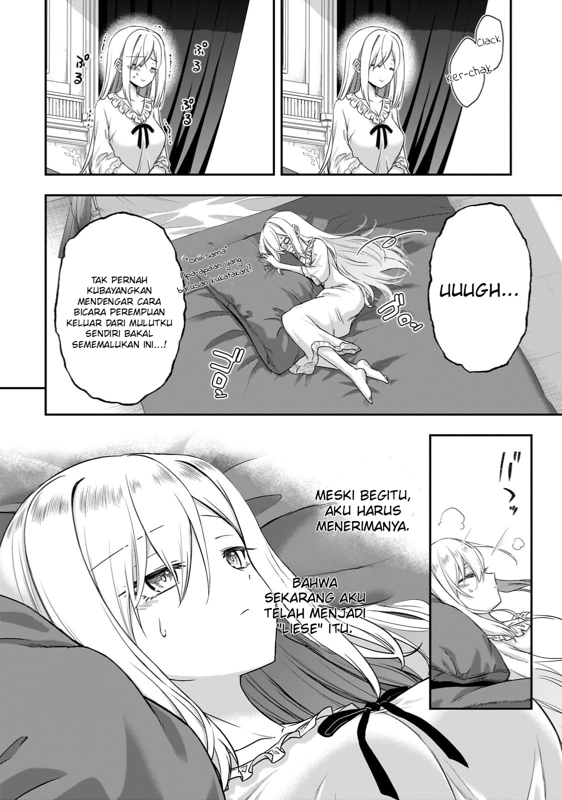 Hissatsu Reijou Liese: Tensei shita Saikyou no Koroshiya wa, Yami wo Matou Akuyaku Reijou to Naru Chapter 1.1 - halaman 19