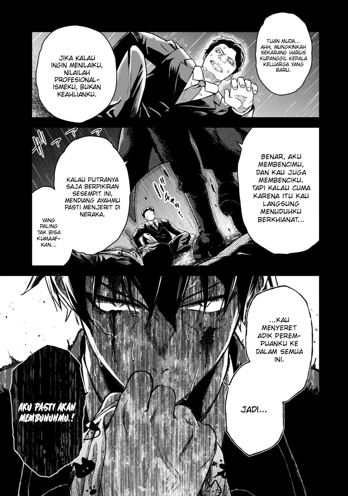 Hissatsu Reijou Liese: Tensei shita Saikyou no Koroshiya wa, Yami wo Matou Akuyaku Reijou to Naru Chapter 1.1 - halaman 4