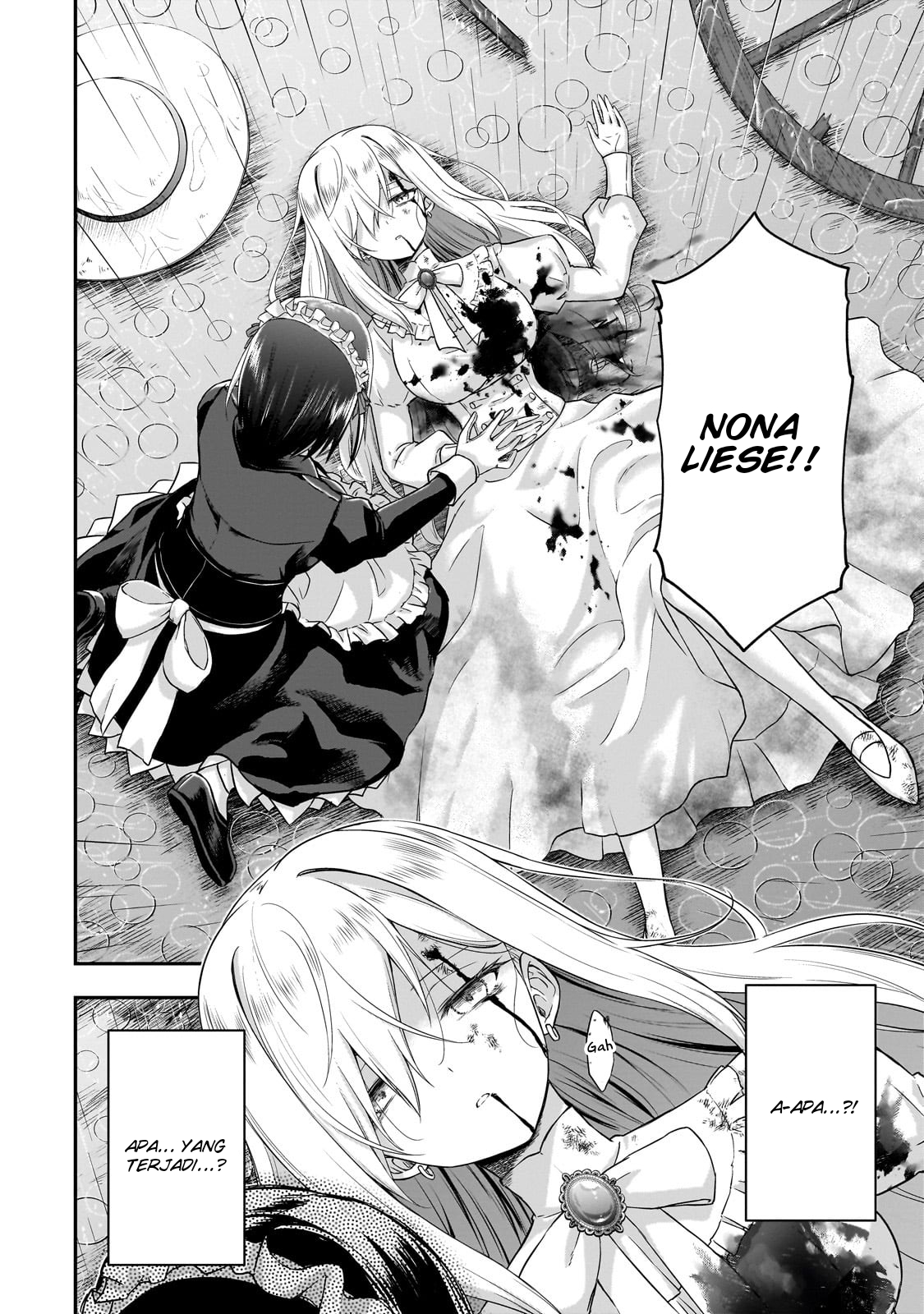 Hissatsu Reijou Liese: Tensei shita Saikyou no Koroshiya wa, Yami wo Matou Akuyaku Reijou to Naru Chapter 1.1 - halaman 9