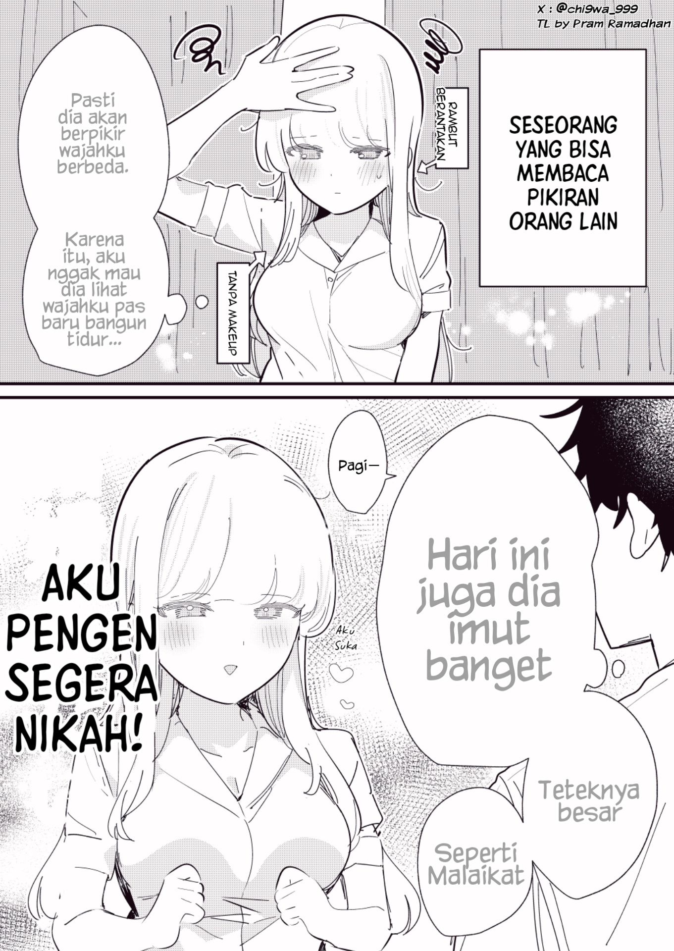 Hito no Kokoro ga Yomeru Kanojo Chapter 9 - halaman 1