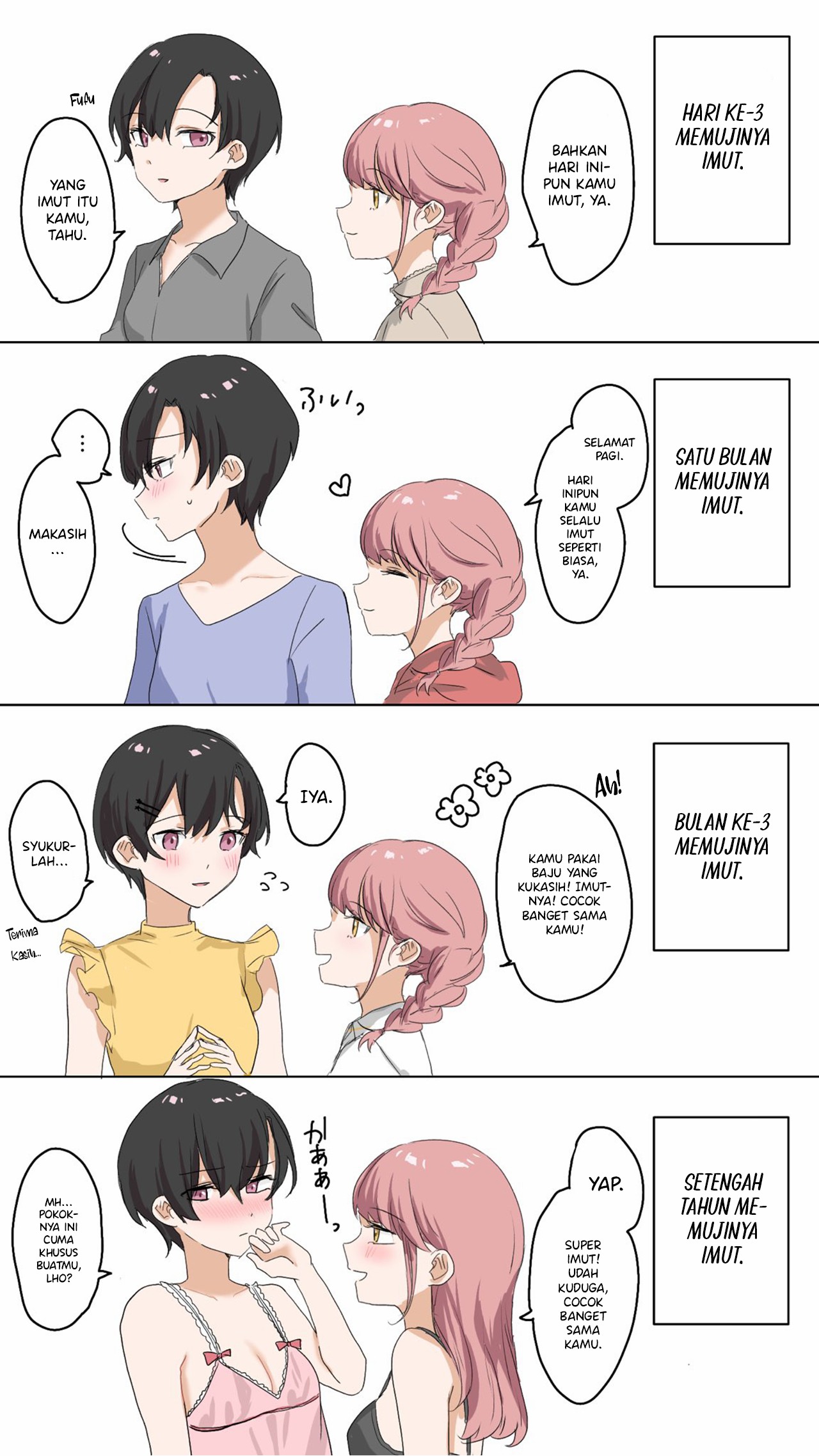 Hitokoma de Oishii Yuri Chapter 10 - halaman 2