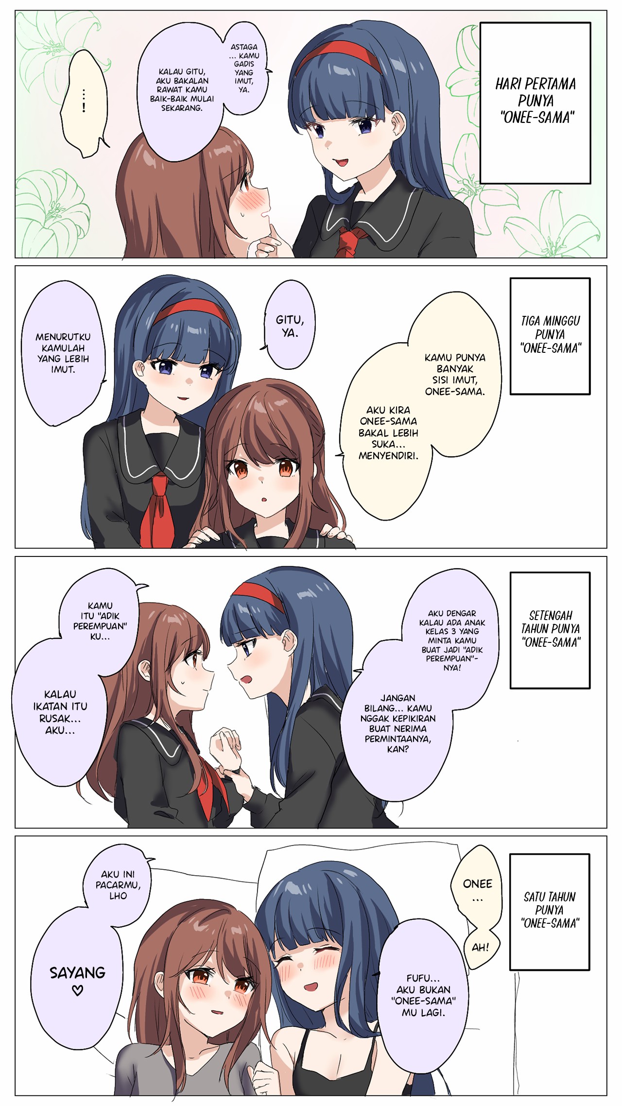 Hitokoma de Oishii Yuri Chapter 11 - halaman 2