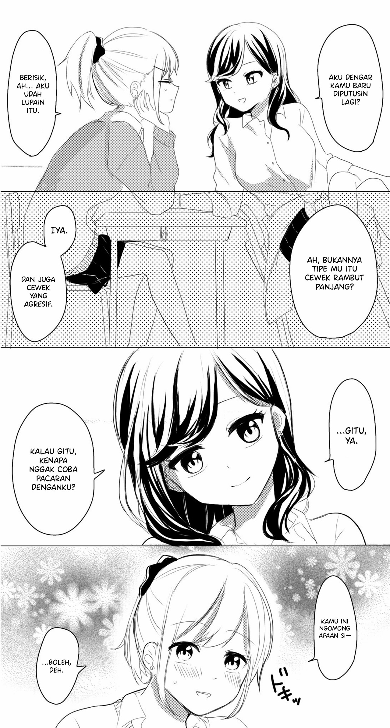 Hitokoma de Oishii Yuri Chapter 3 - halaman 2
