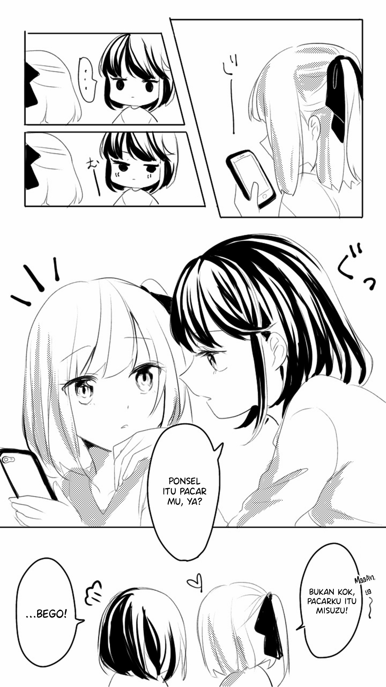 Hitokoma de Oishii Yuri Chapter 5 - halaman 2