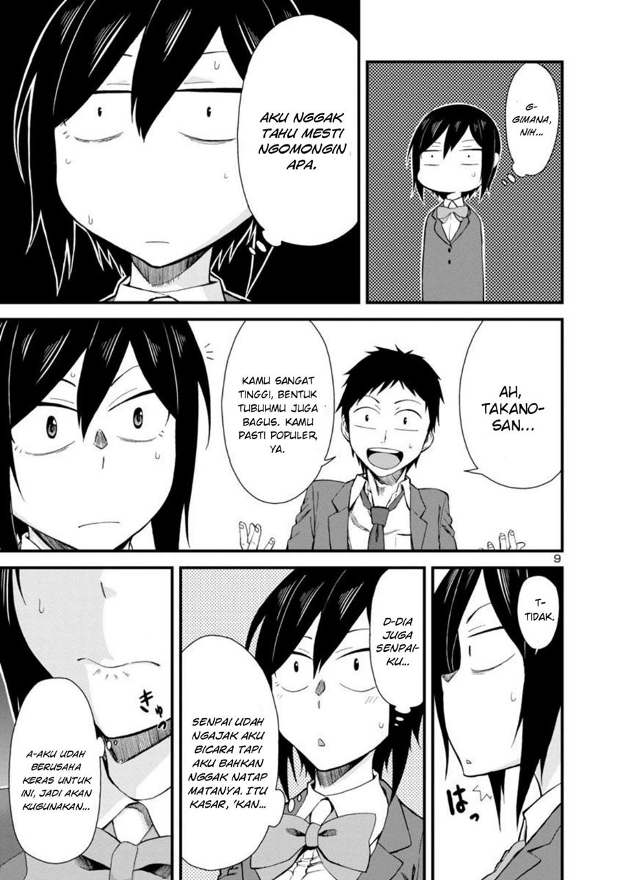 Hitomi-chan Is Shy With Strangers Chapter 10 - halaman 9