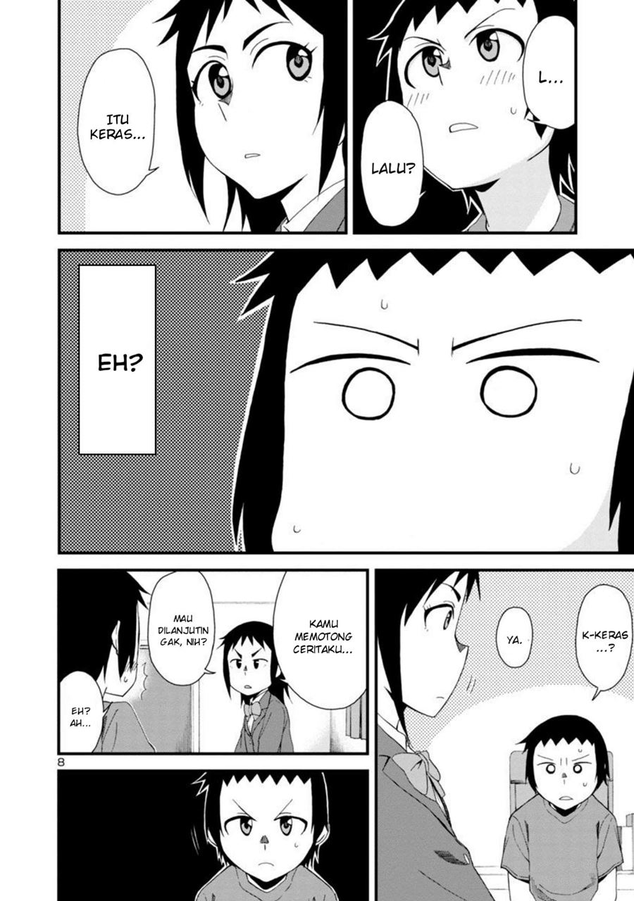 Hitomi-chan is Shy with Strangers Chapter 3 - halaman 8