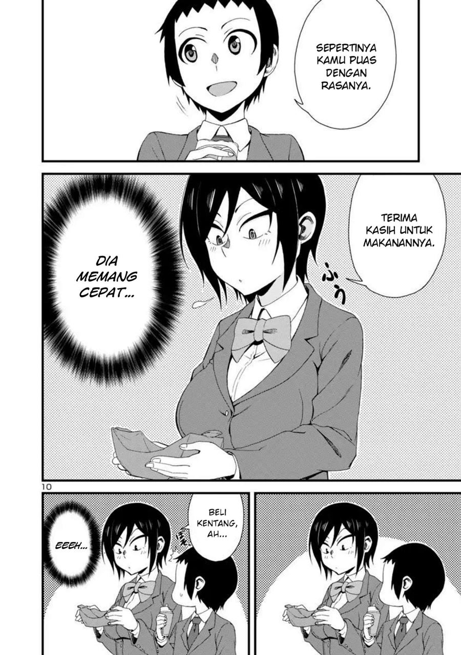 Hitomi-chan is Shy with Strangers Chapter 4 - halaman 10