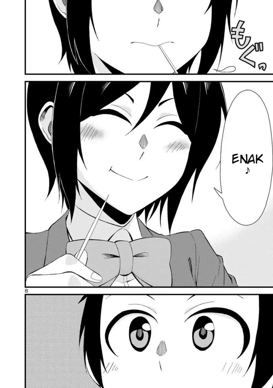 Hitomi-chan is Shy with Strangers Chapter 4 - halaman 8