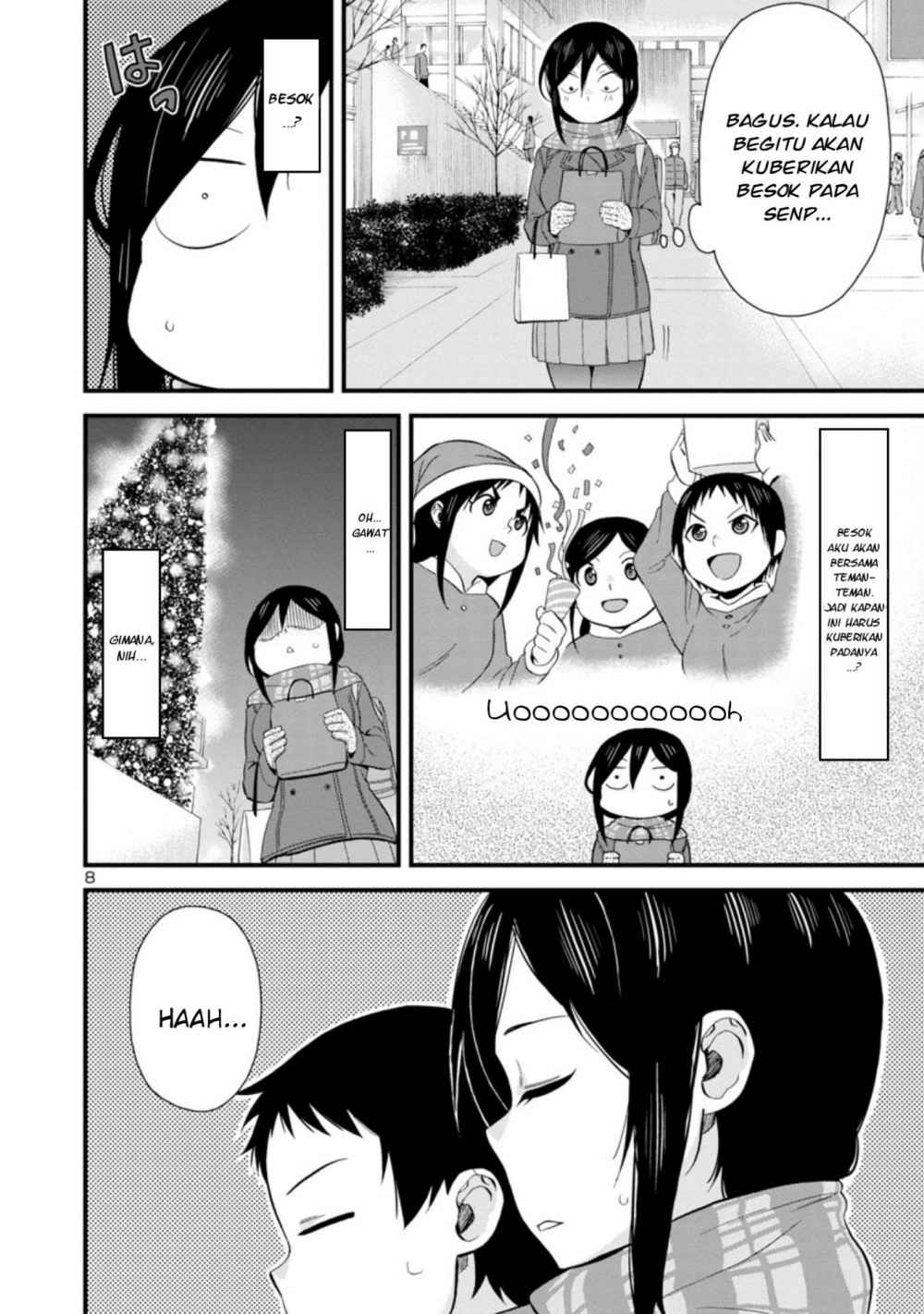 Hitomi-chan Is Shy With Strangers Chapter 43 - halaman 9