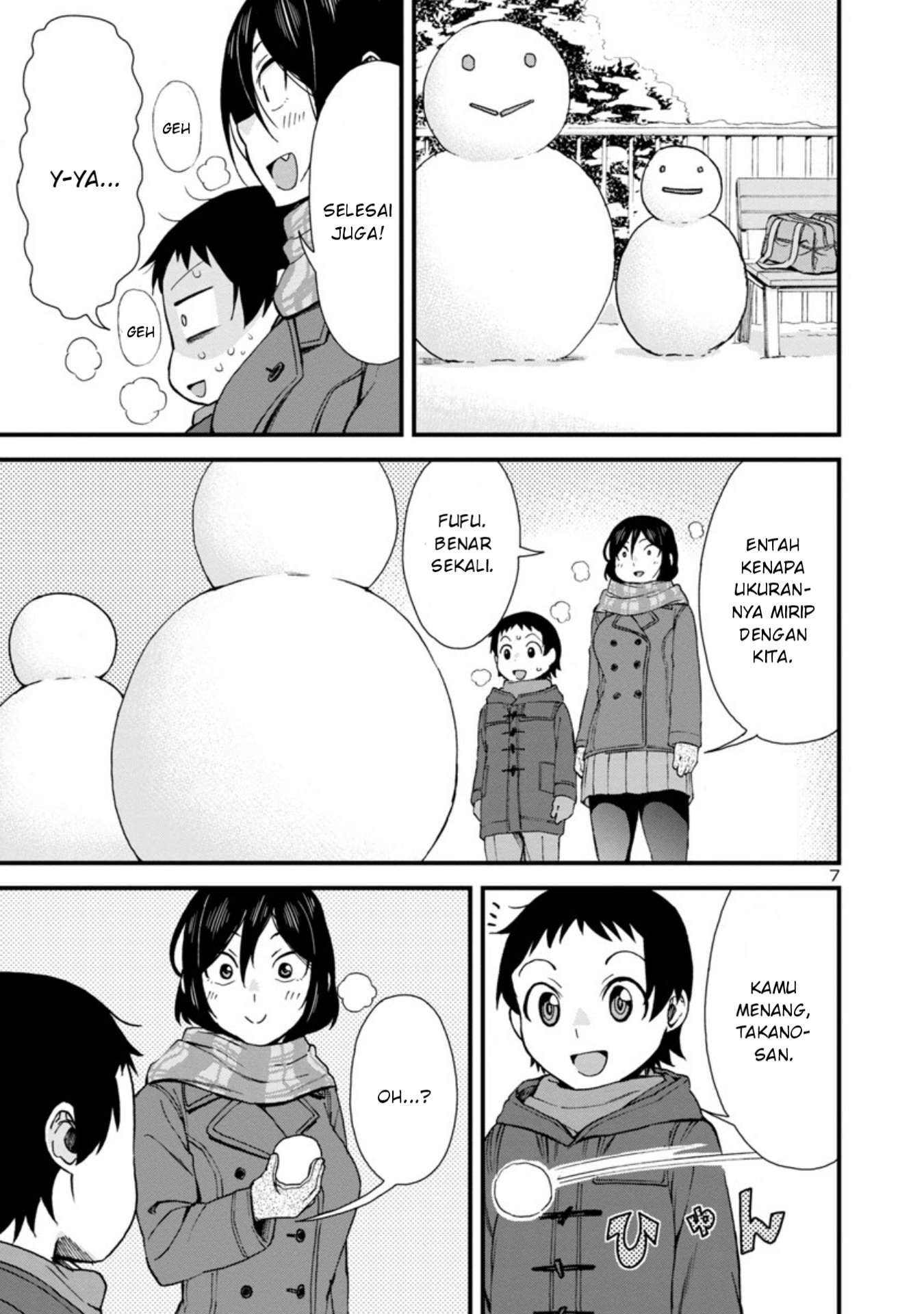 Hitomi-chan wa Hitomishiri Chapter 37 - halaman 8