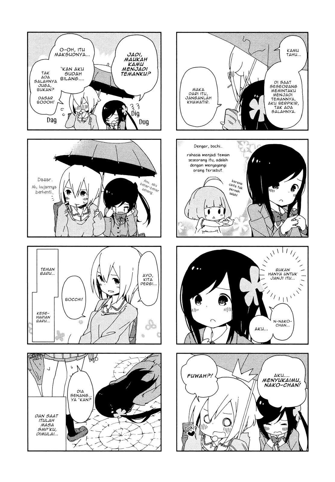 Hitoribocchi no ○○ Seikatsu Chapter 1 - halaman 11