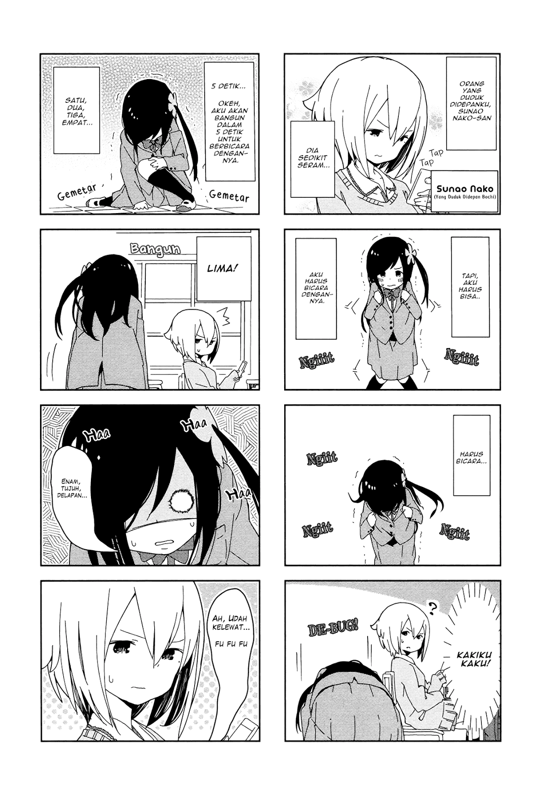 Hitoribocchi no ○○ Seikatsu Chapter 1 - halaman 6