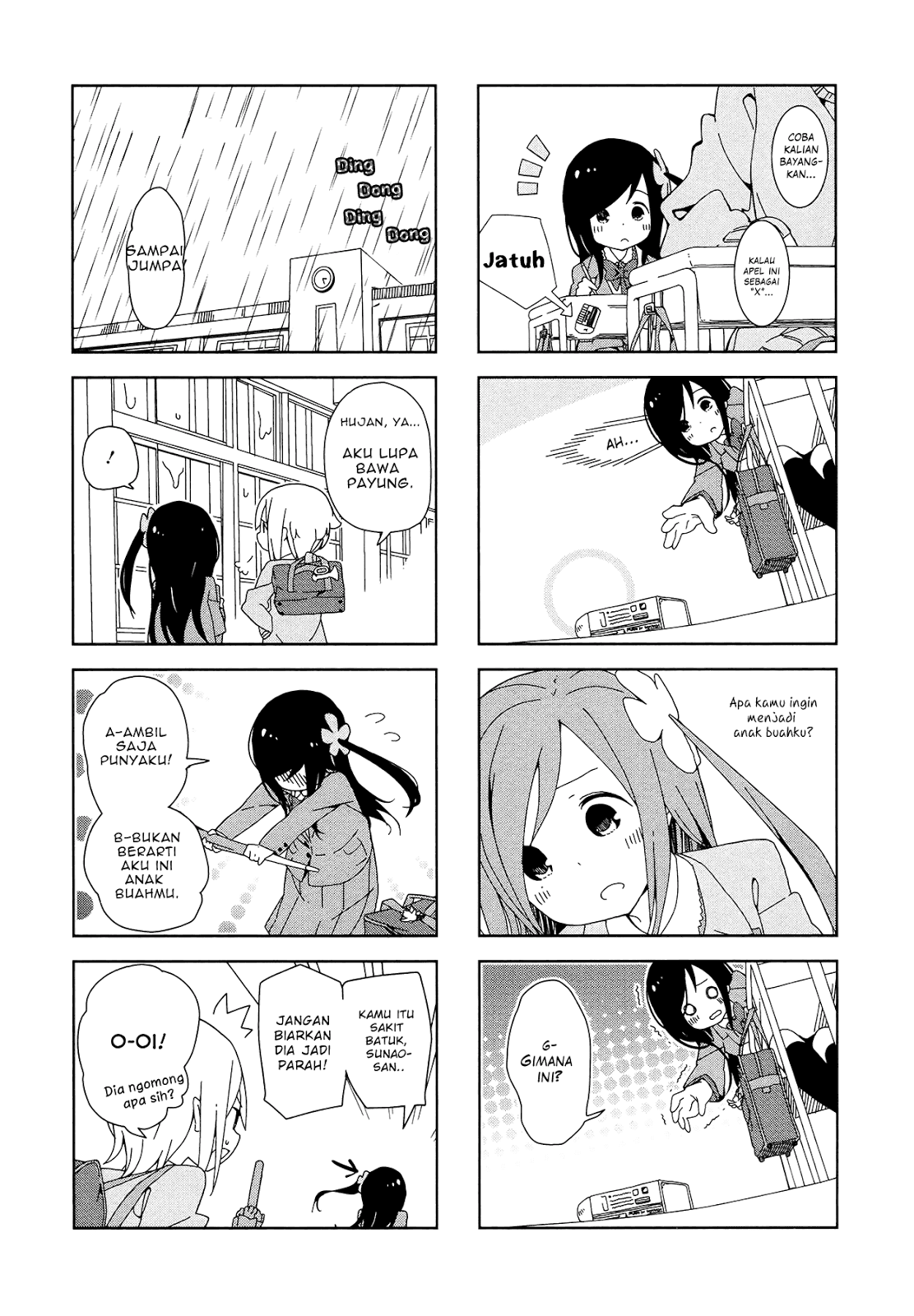 Hitoribocchi no ○○ Seikatsu Chapter 1 - halaman 9