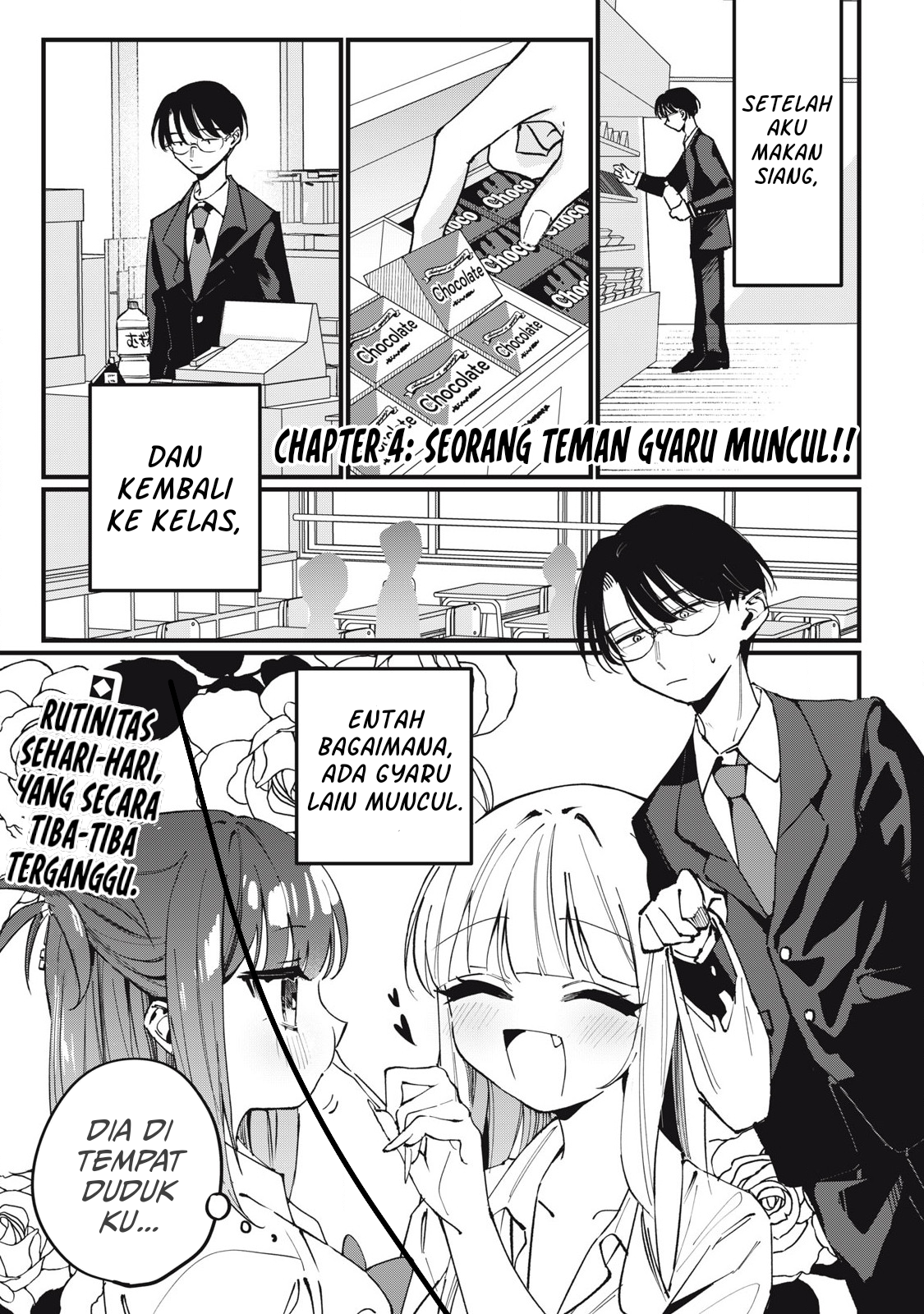 Hochiya-san wa Amari Aru Chapter 4 - halaman 1