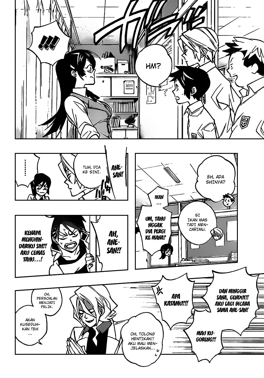 Hokenshitsu no Shinigami Chapter 15 - halaman 13