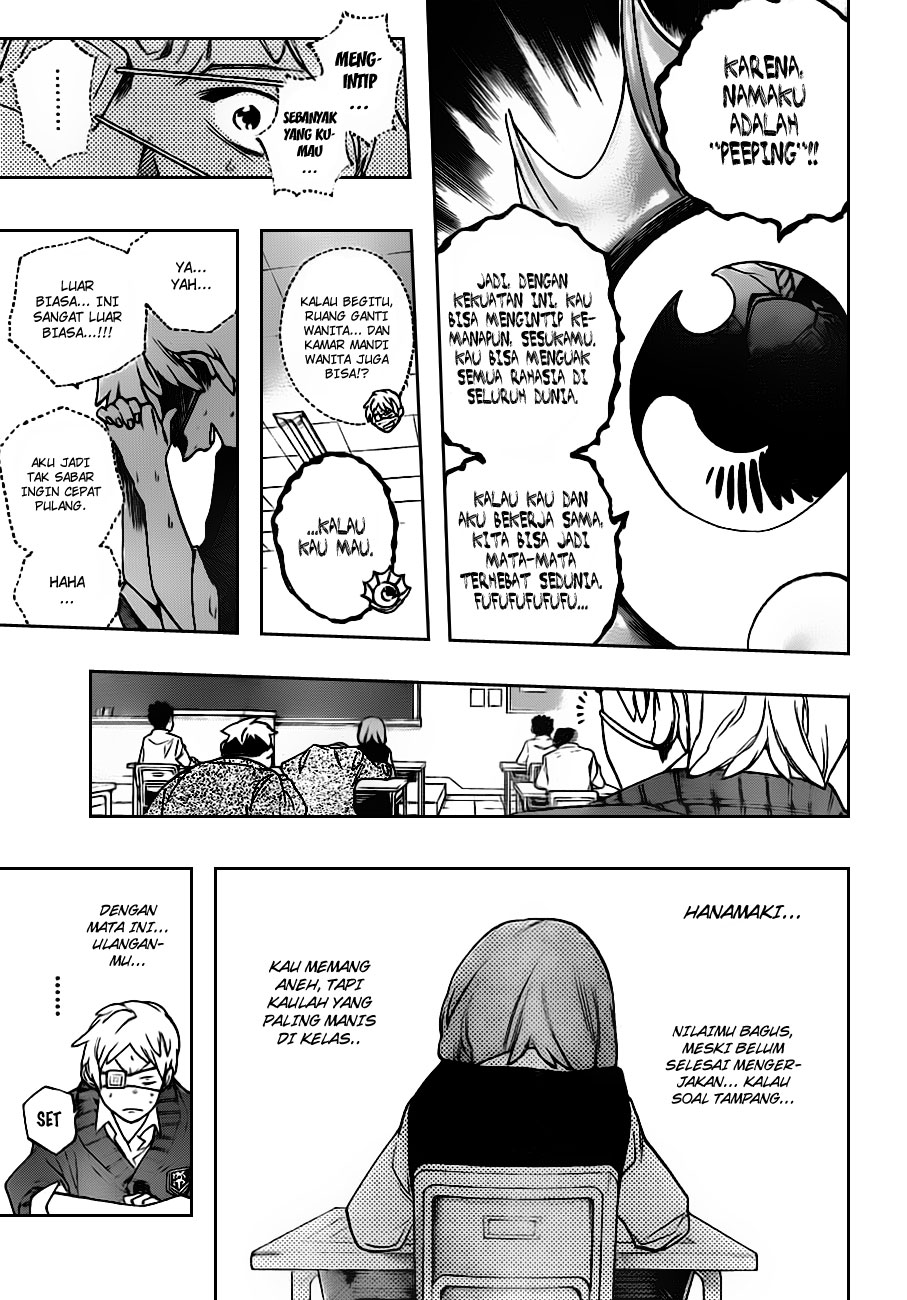 Hokenshitsu no Shinigami Chapter 16 - halaman 16