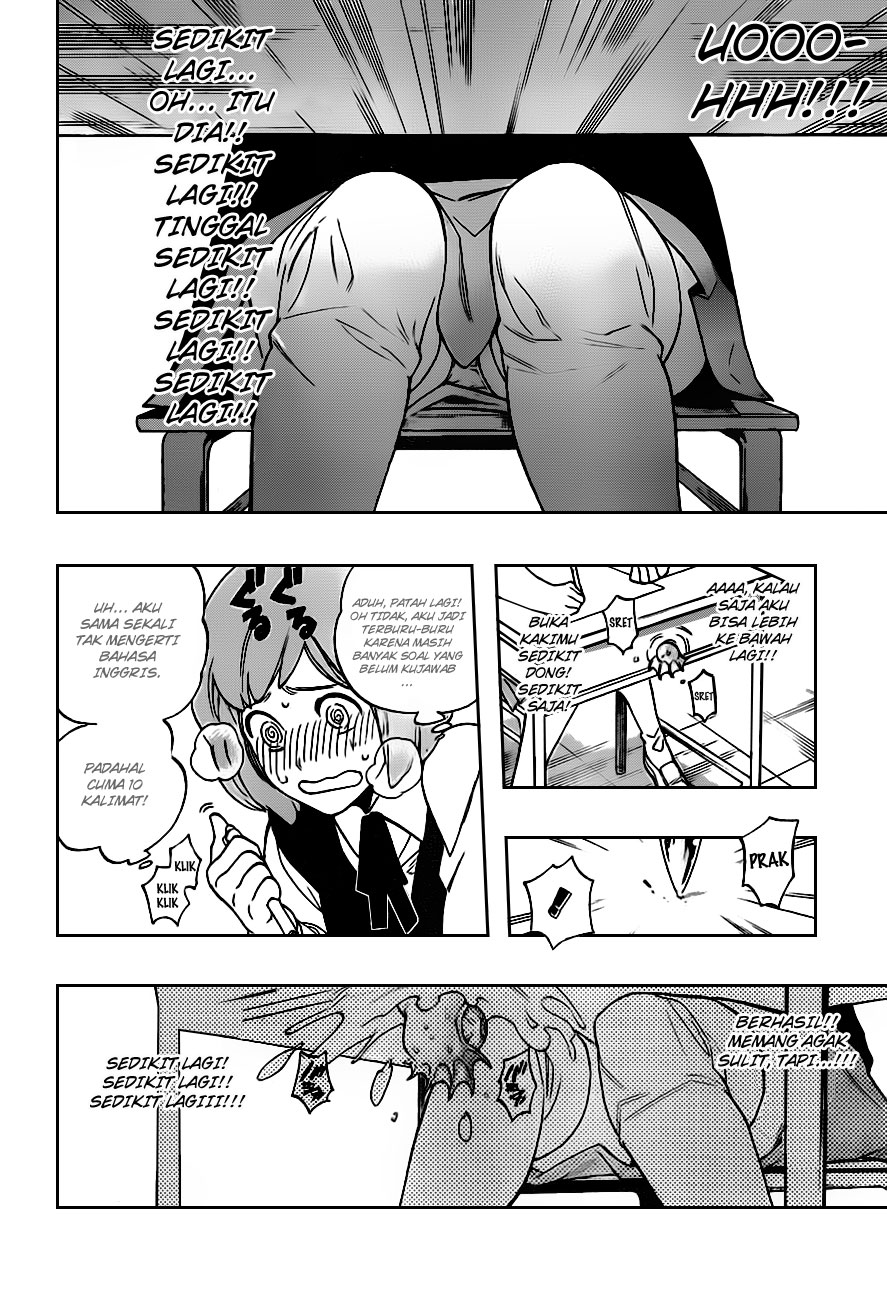 Hokenshitsu no Shinigami Chapter 16 - halaman 17
