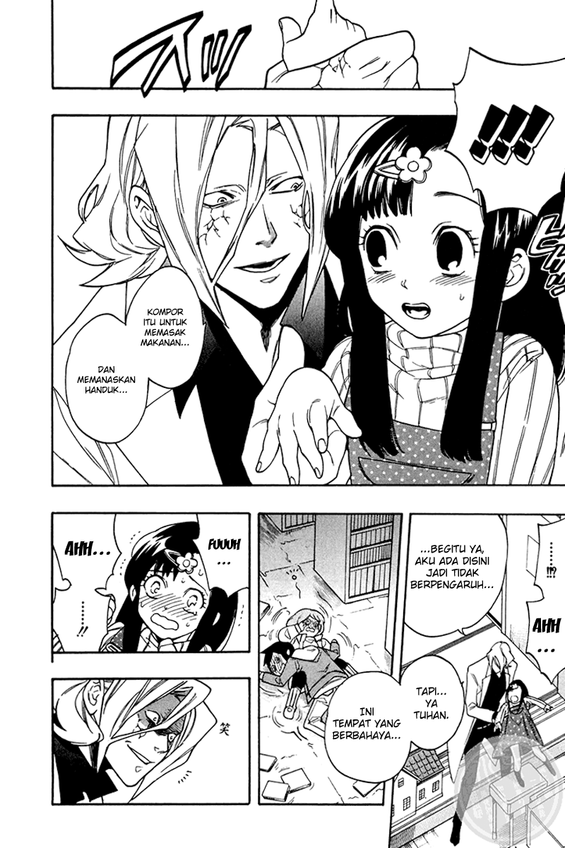 Hokenshitsu no Shinigami Chapter 18 - halaman 17