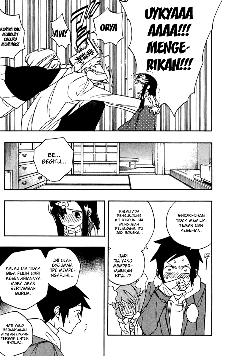 Hokenshitsu no Shinigami Chapter 18 - halaman 18