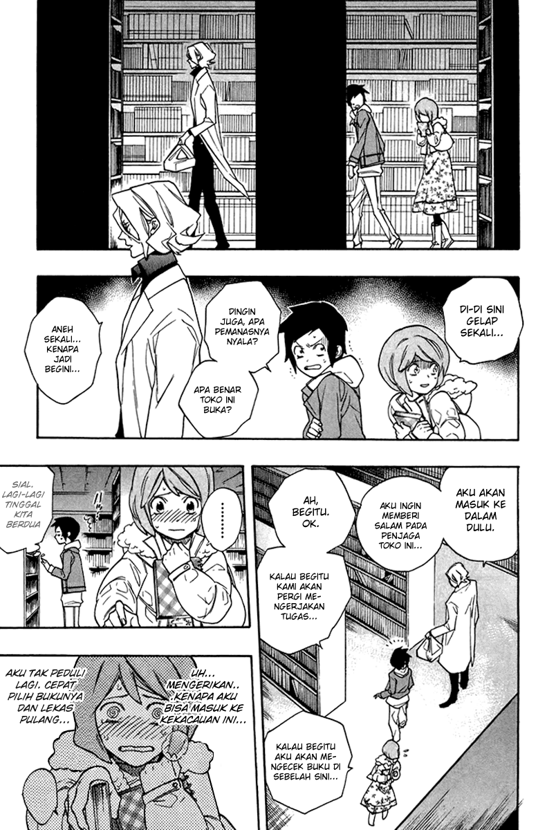 Hokenshitsu no Shinigami Chapter 18 - halaman 8