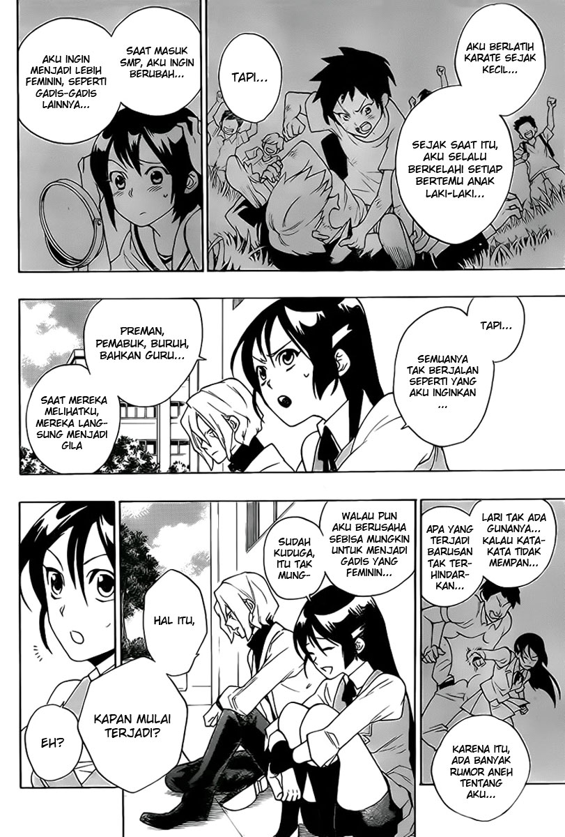 Hokenshitsu no Shinigami Chapter 2 - halaman 15