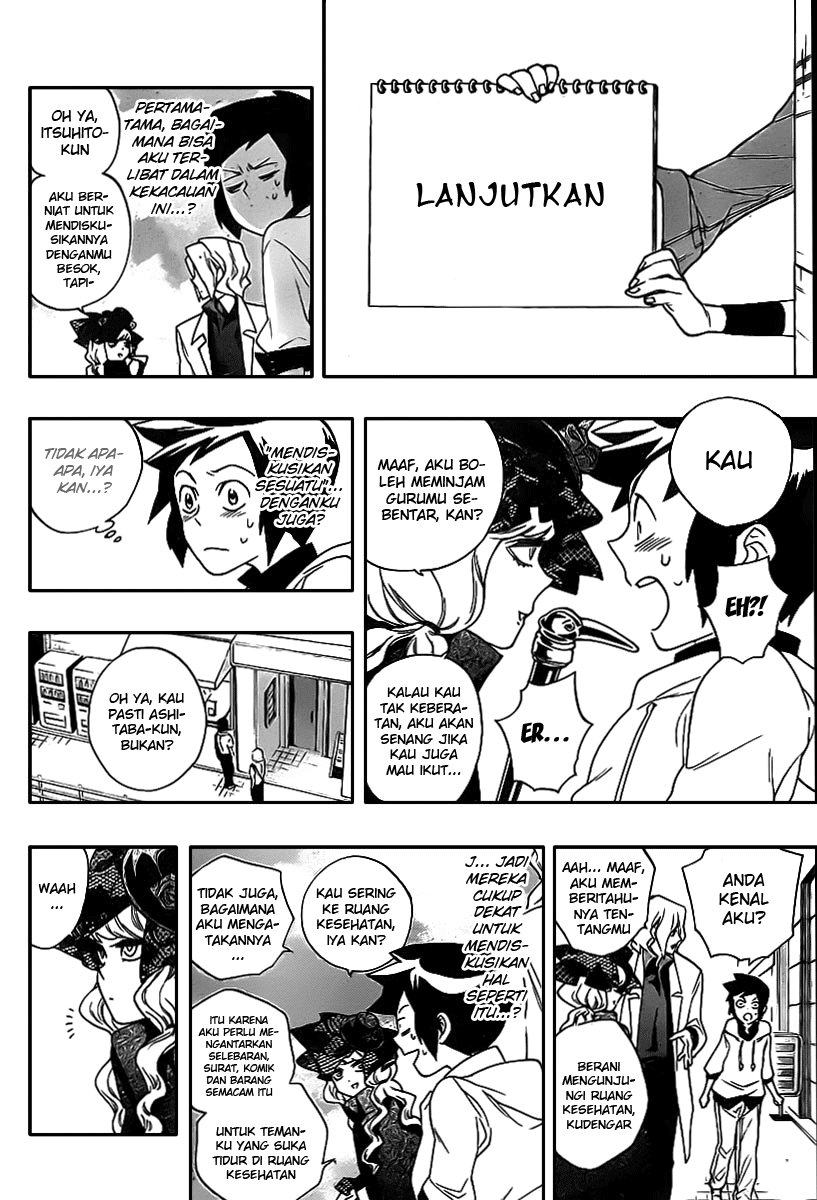 Hokenshitsu no Shinigami Chapter 3 - halaman 11