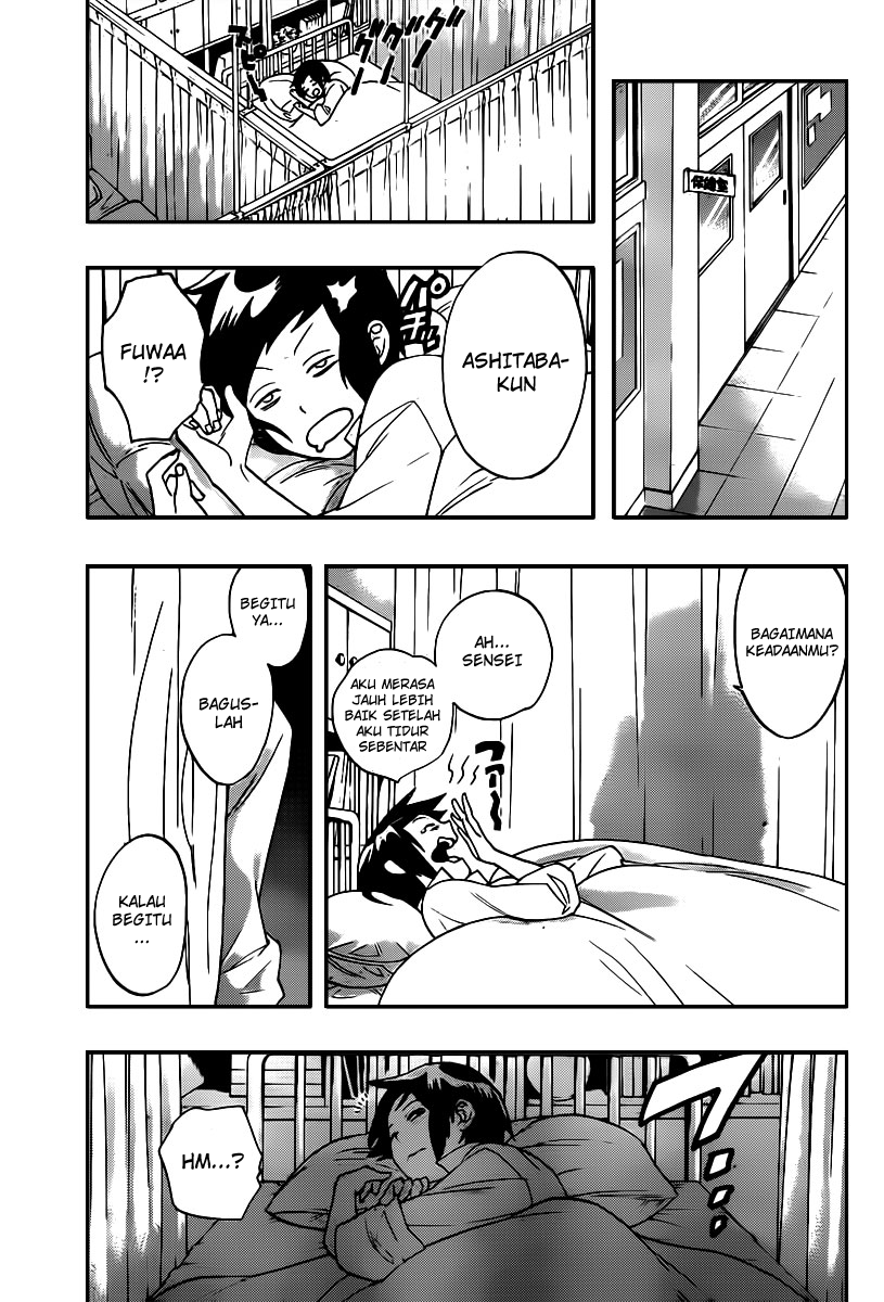 Hokenshitsu no Shinigami Chapter 4 - halaman 16