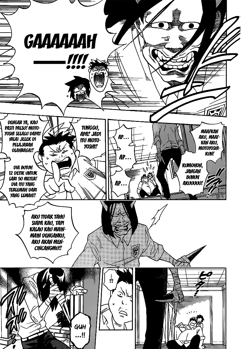 Hokenshitsu no Shinigami Chapter 5 - halaman 8