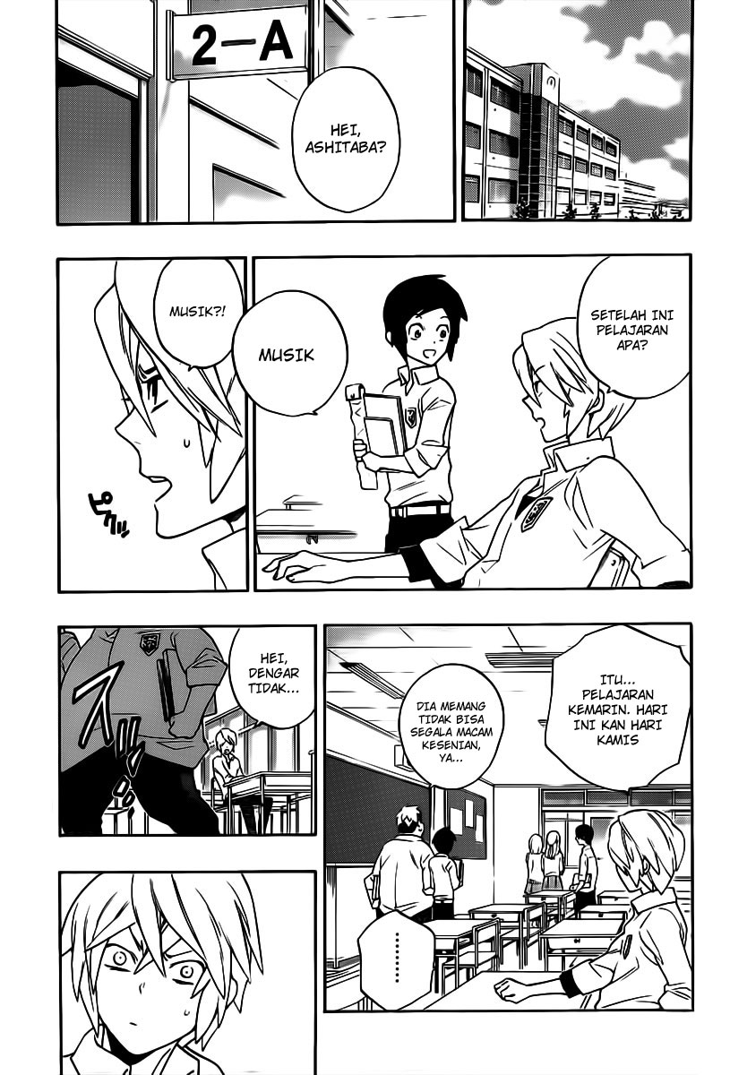 Hokenshitsu no Shinigami Chapter 6 - halaman 15