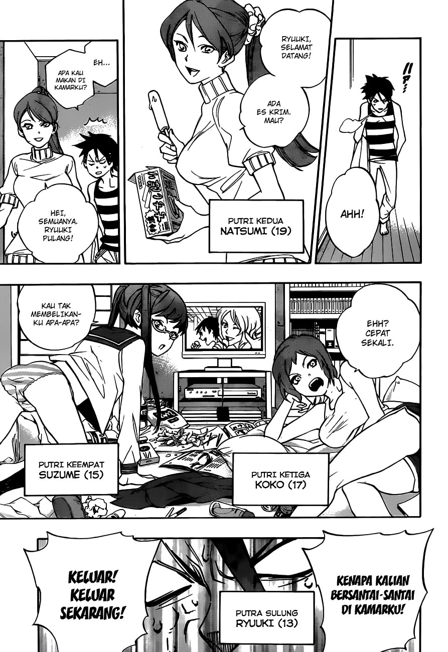 Hokenshitsu no Shinigami Chapter 8 - halaman 16