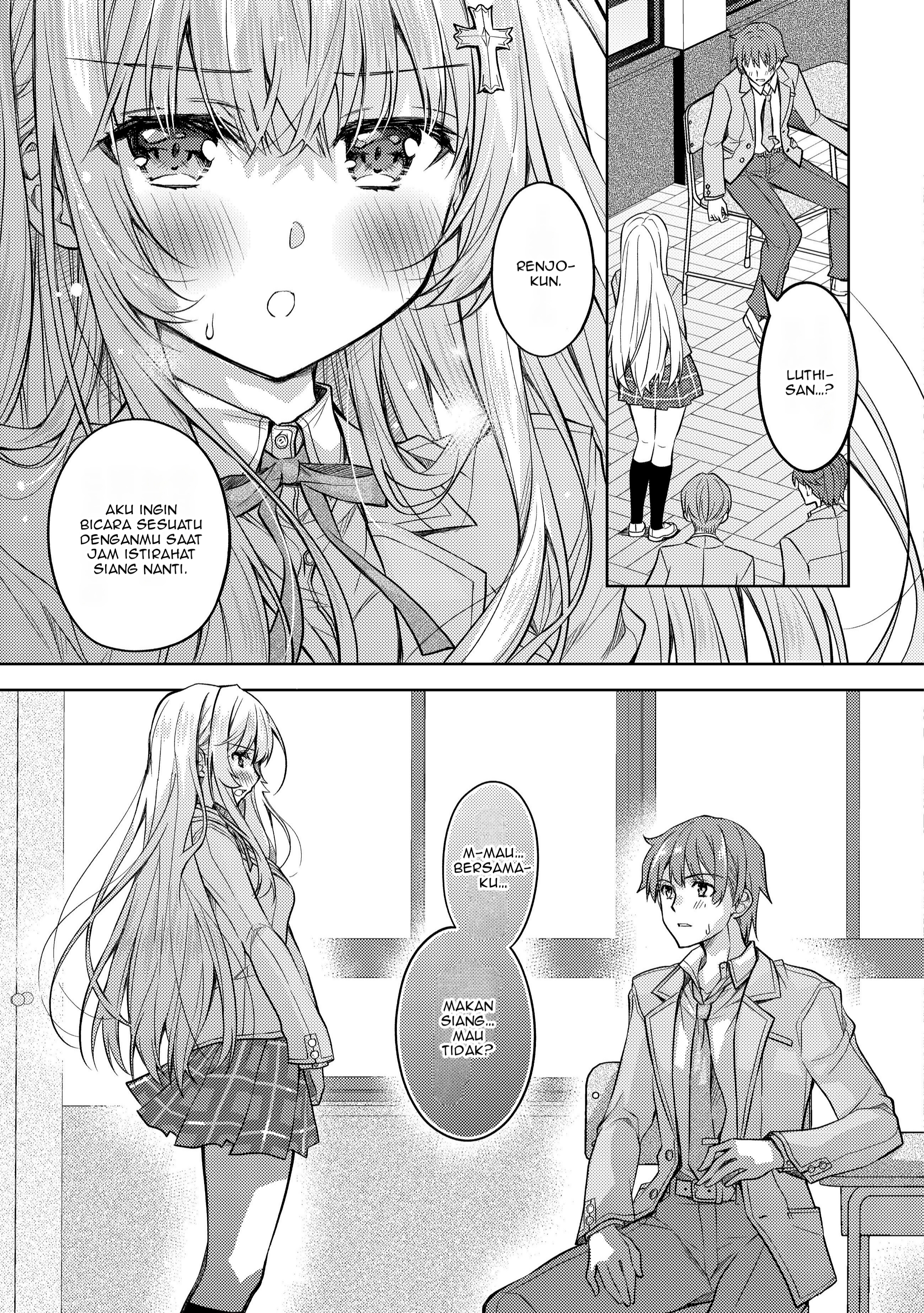 Hokuou Bishoujo no Classmate ga, Konyakusha ni Nattara Deredere no Amaama ni Natteshimatta Ken ni Tsuite Chapter 1 - halaman 21