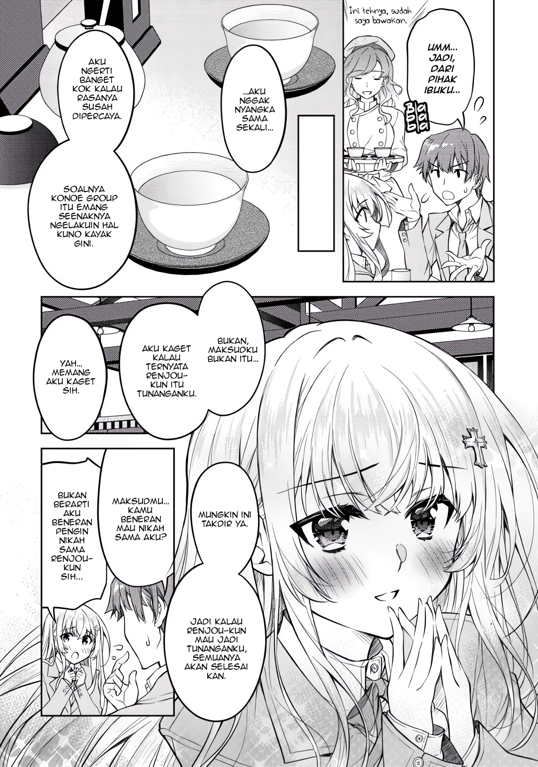 Hokuou Bishoujo no Classmate ga, Konyakusha ni Nattara Deredere no Amaama ni Natteshimatta Ken ni Tsuite Chapter 2 - halaman 19