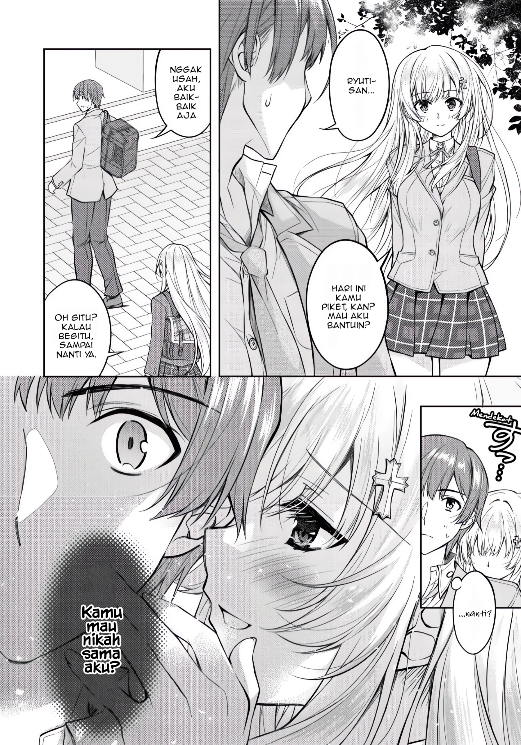 Hokuou Bishoujo no Classmate ga, Konyakusha ni Nattara Deredere no Amaama ni Natteshimatta Ken ni Tsuite Chapter 3 - halaman 13