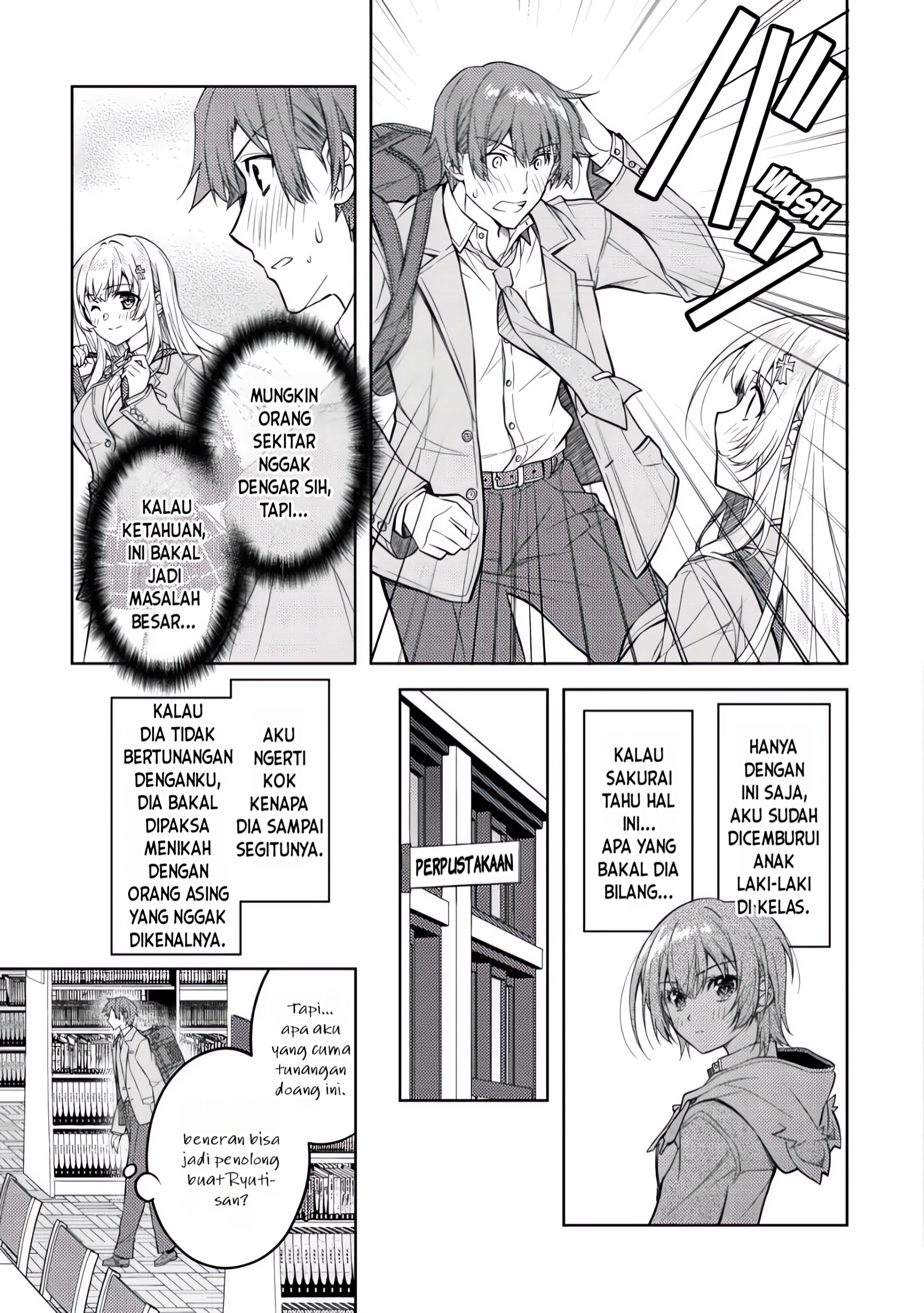 Hokuou Bishoujo no Classmate ga, Konyakusha ni Nattara Deredere no Amaama ni Natteshimatta Ken ni Tsuite Chapter 3 - halaman 14