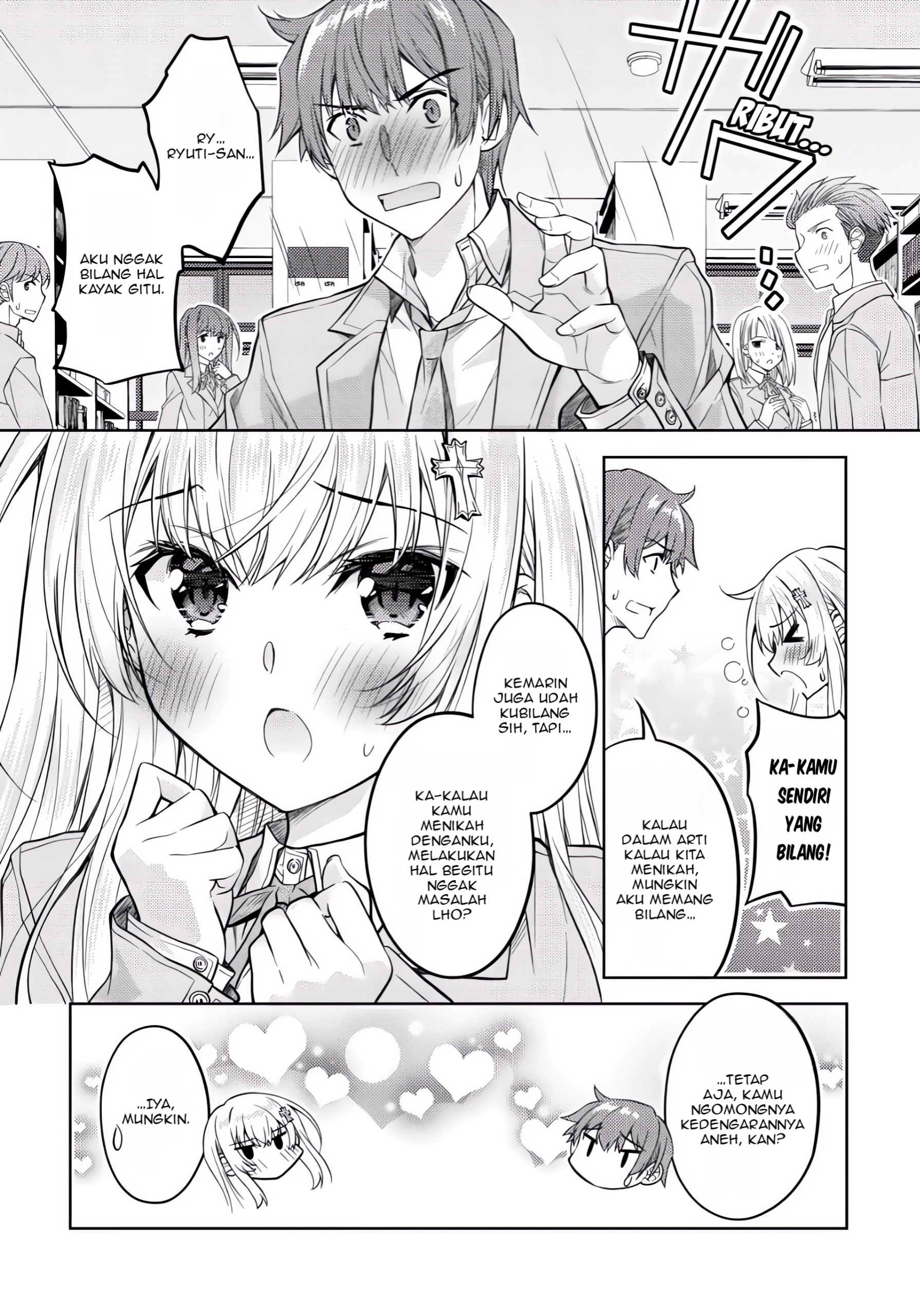 Hokuou Bishoujo no Classmate ga, Konyakusha ni Nattara Deredere no Amaama ni Natteshimatta Ken ni Tsuite Chapter 3 - halaman 18