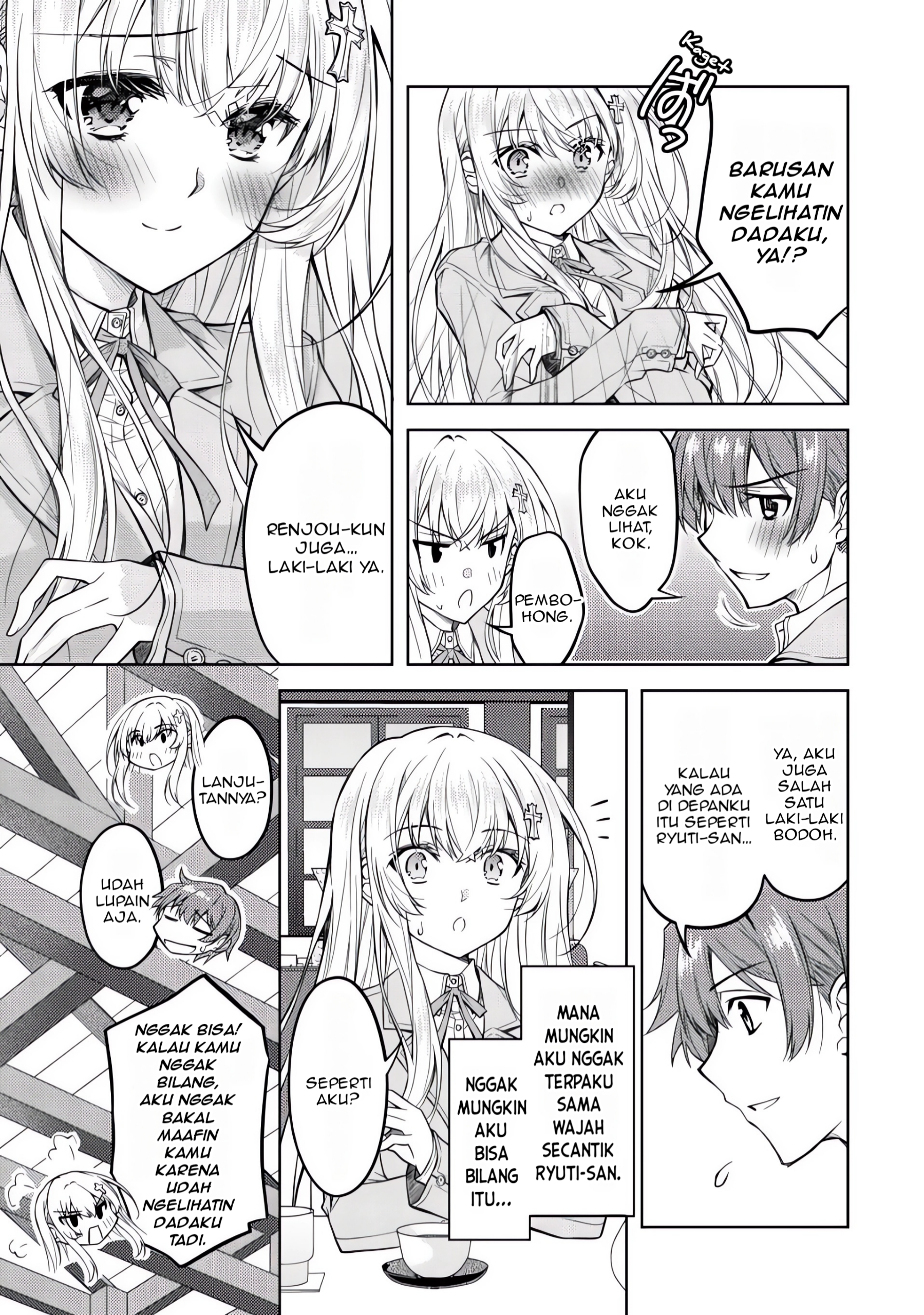 Hokuou Bishoujo no Classmate ga, Konyakusha ni Nattara Deredere no Amaama ni Natteshimatta Ken ni Tsuite Chapter 3 - halaman 6