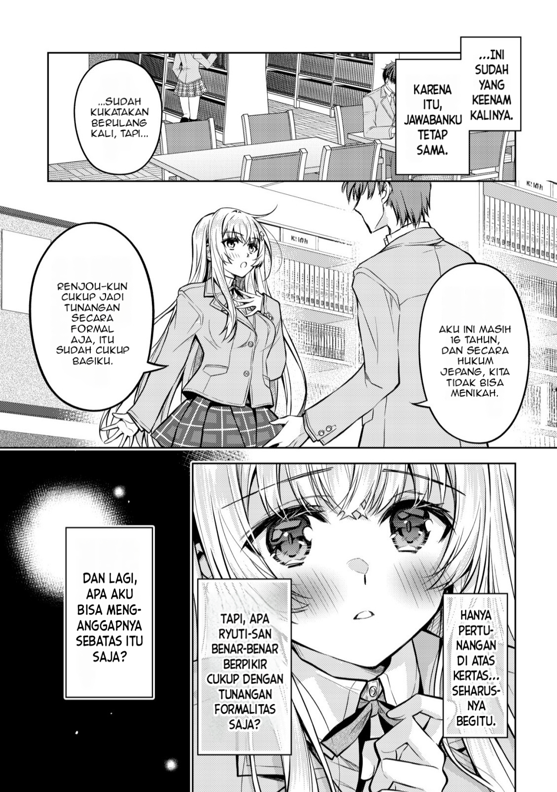 Hokuou Bishoujo no Classmate ga, Konyakusha ni Nattara Deredere no Amaama ni Natteshimatta Ken ni Tsuite Chapter 4 - halaman 15