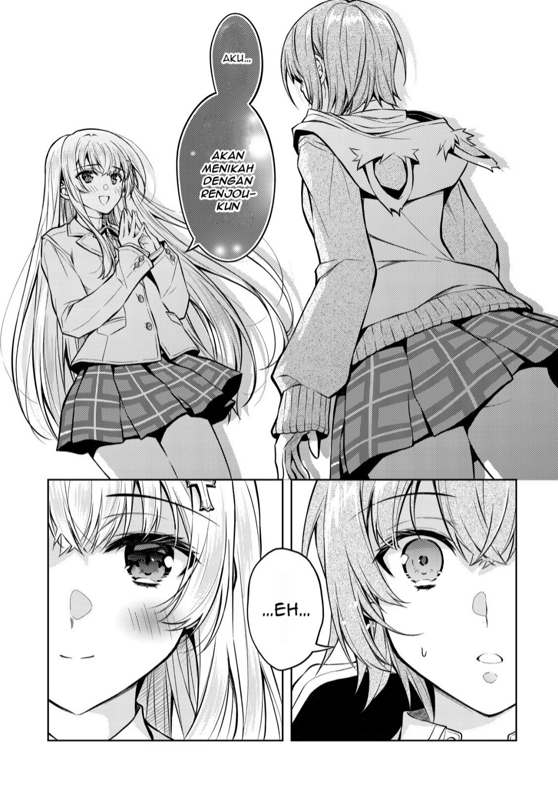 Hokuou Bishoujo no Classmate ga, Konyakusha ni Nattara Deredere no Amaama ni Natteshimatta Ken ni Tsuite Chapter 4 - halaman 3