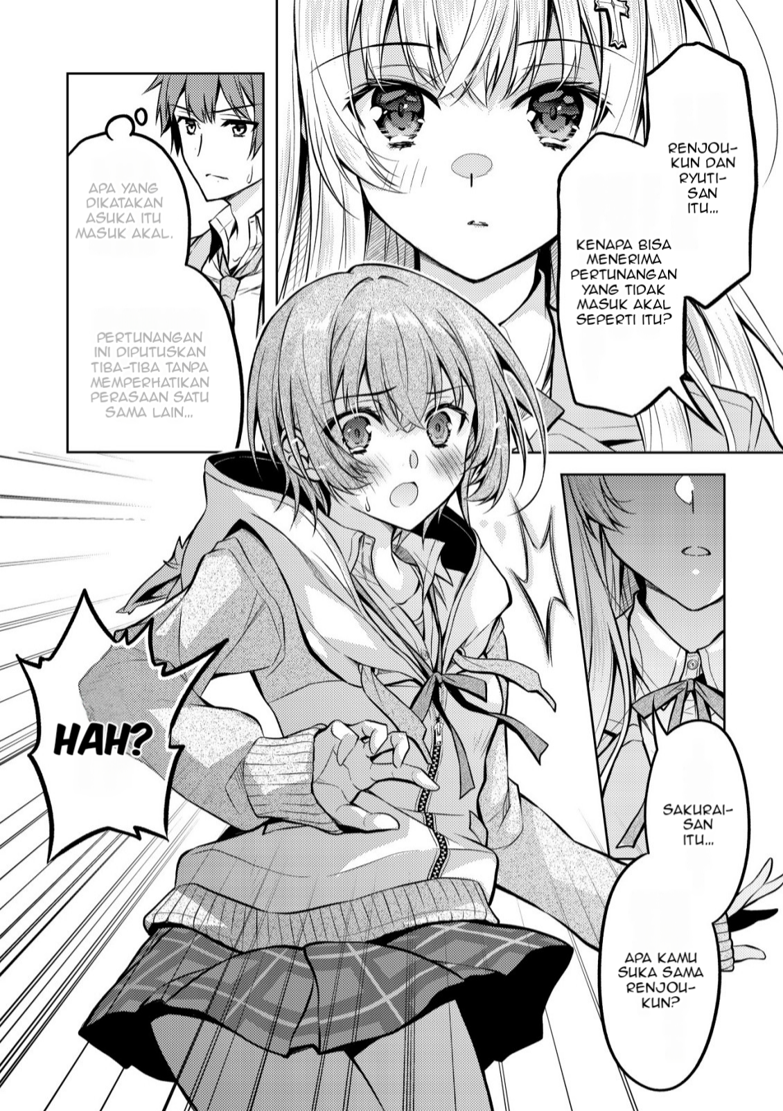 Hokuou Bishoujo no Classmate ga, Konyakusha ni Nattara Deredere no Amaama ni Natteshimatta Ken ni Tsuite Chapter 4 - halaman 5