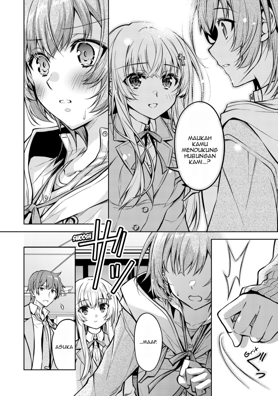 Hokuou Bishoujo no Classmate ga, Konyakusha ni Nattara Deredere no Amaama ni Natteshimatta Ken ni Tsuite Chapter 4 - halaman 9