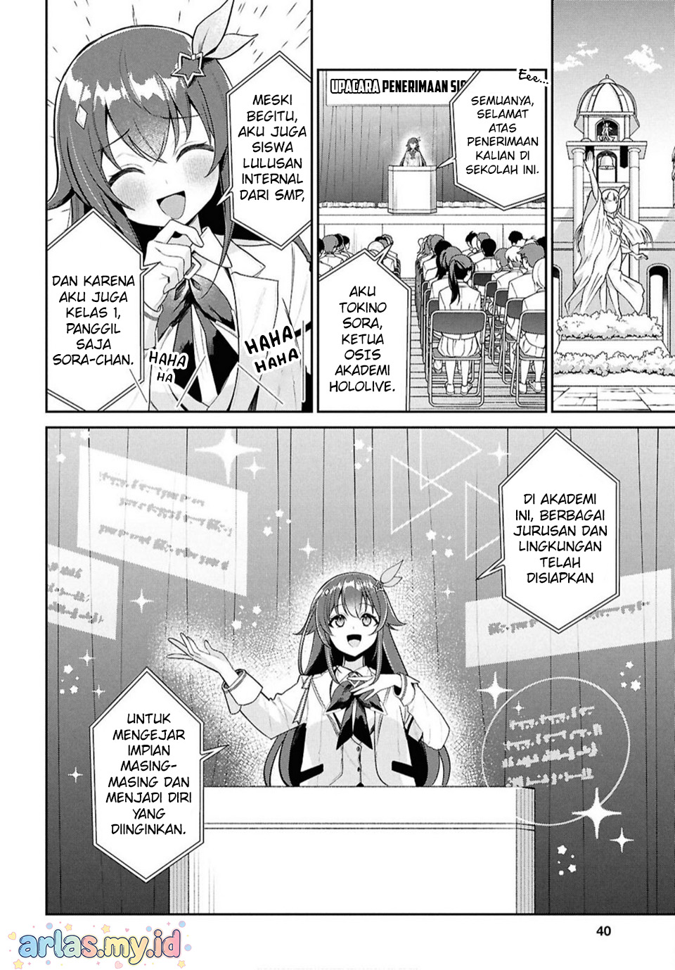 Hololive Academy ～Shiny Smily Stories～ Chapter 1 - halaman 22