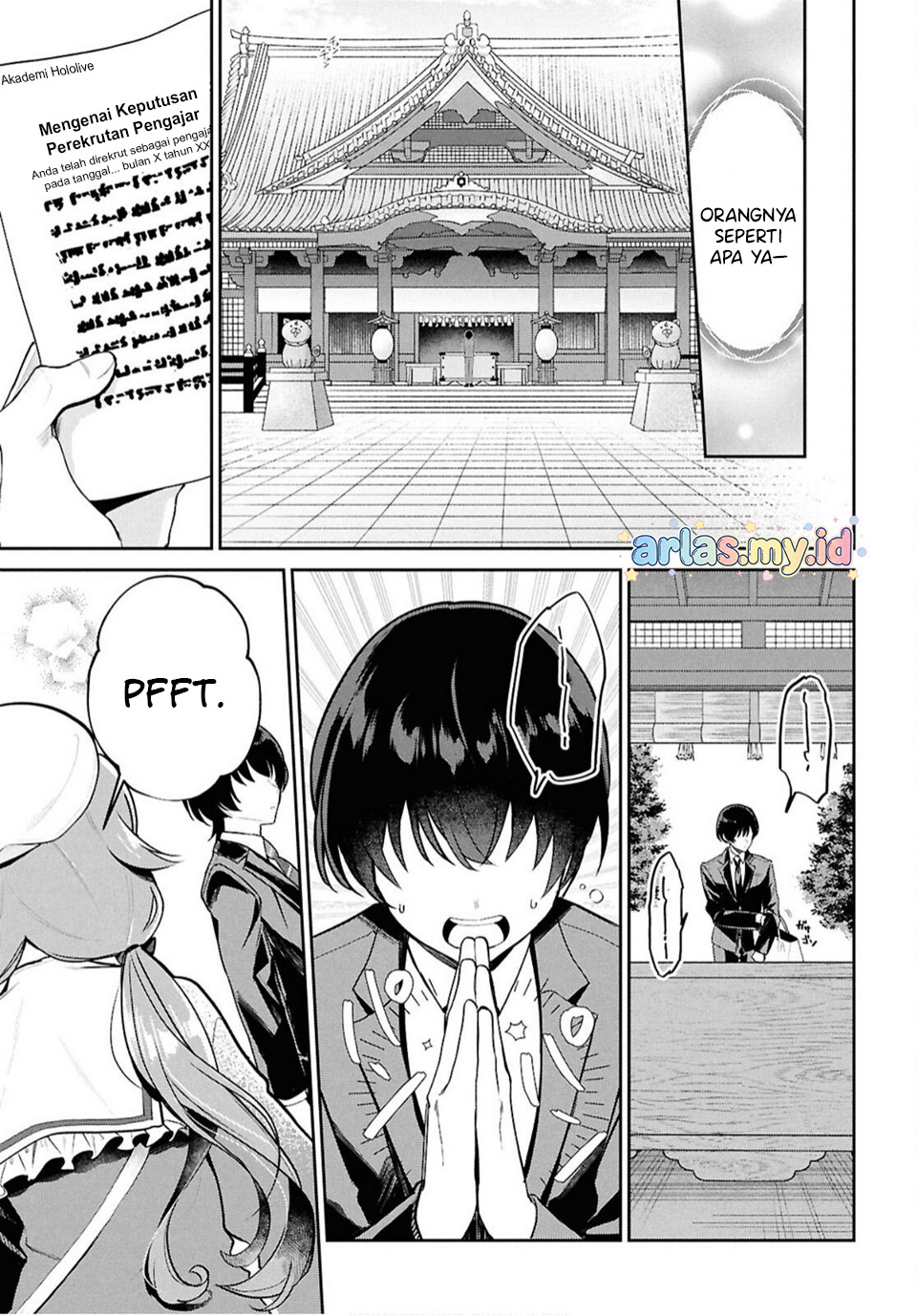 Hololive Academy ～Shiny Smily Stories～ Chapter 1 - halaman 9