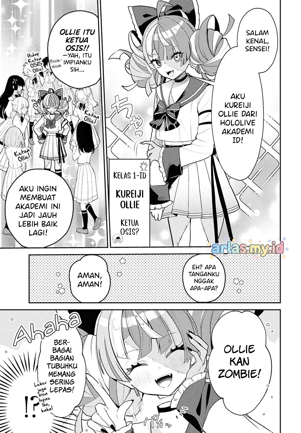 Hololive Academy ～Shiny Smily Stories～ Chapter 3 - halaman 4