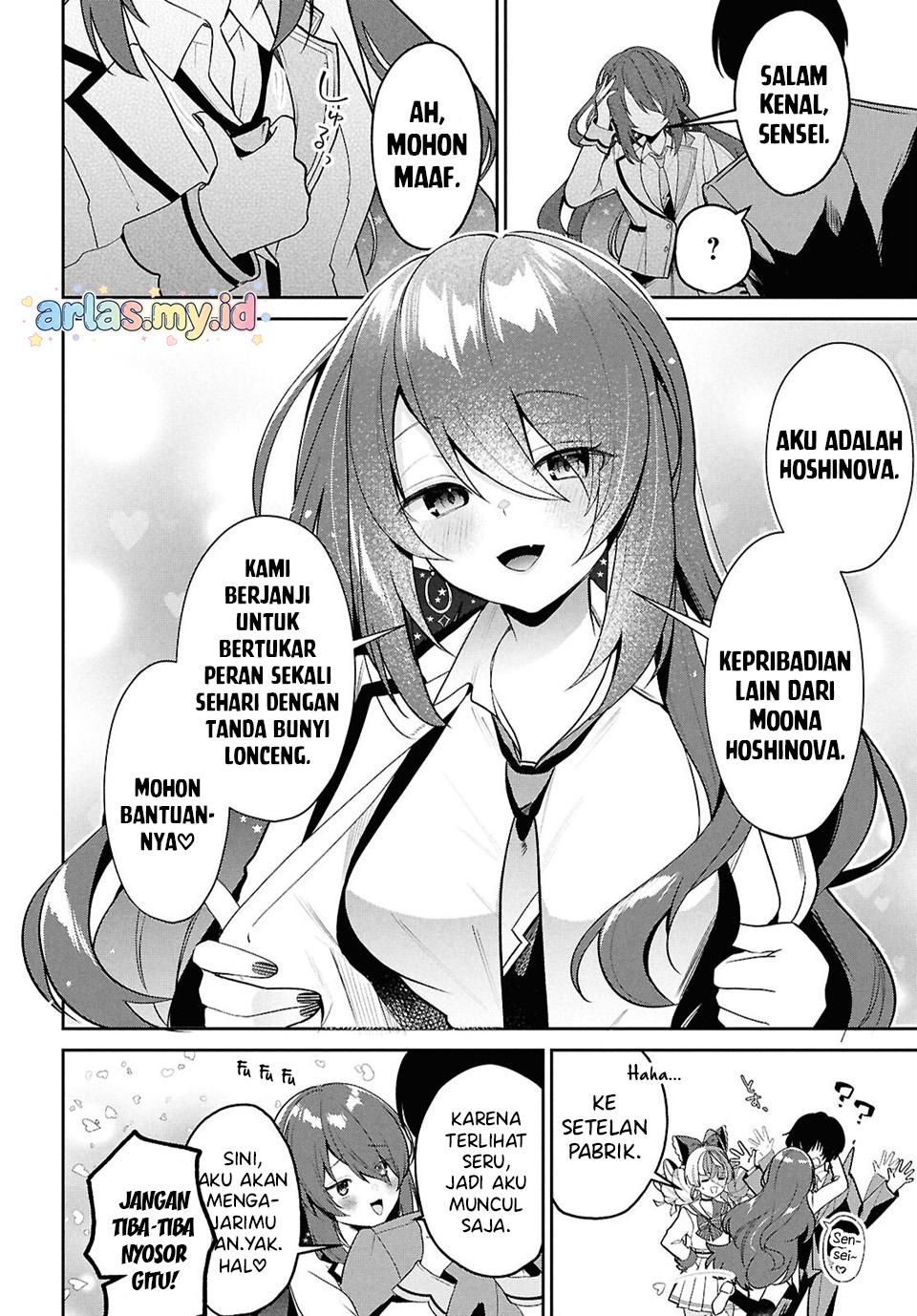 Hololive Academy ～Shiny Smily Stories～ Chapter 3 - halaman 9
