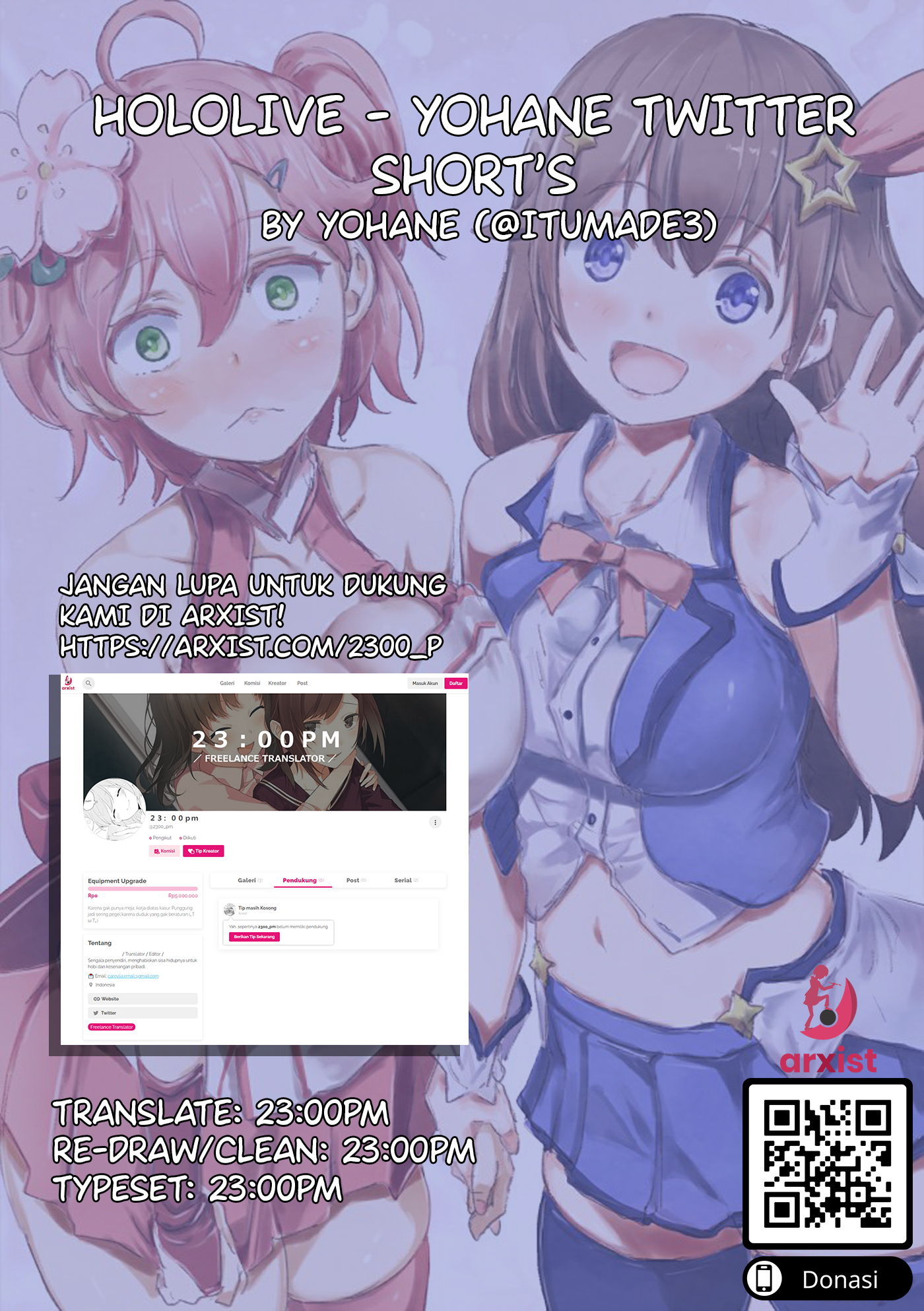 Hololive - Yohane's Twitter Shorts Chapter 5 - halaman 3