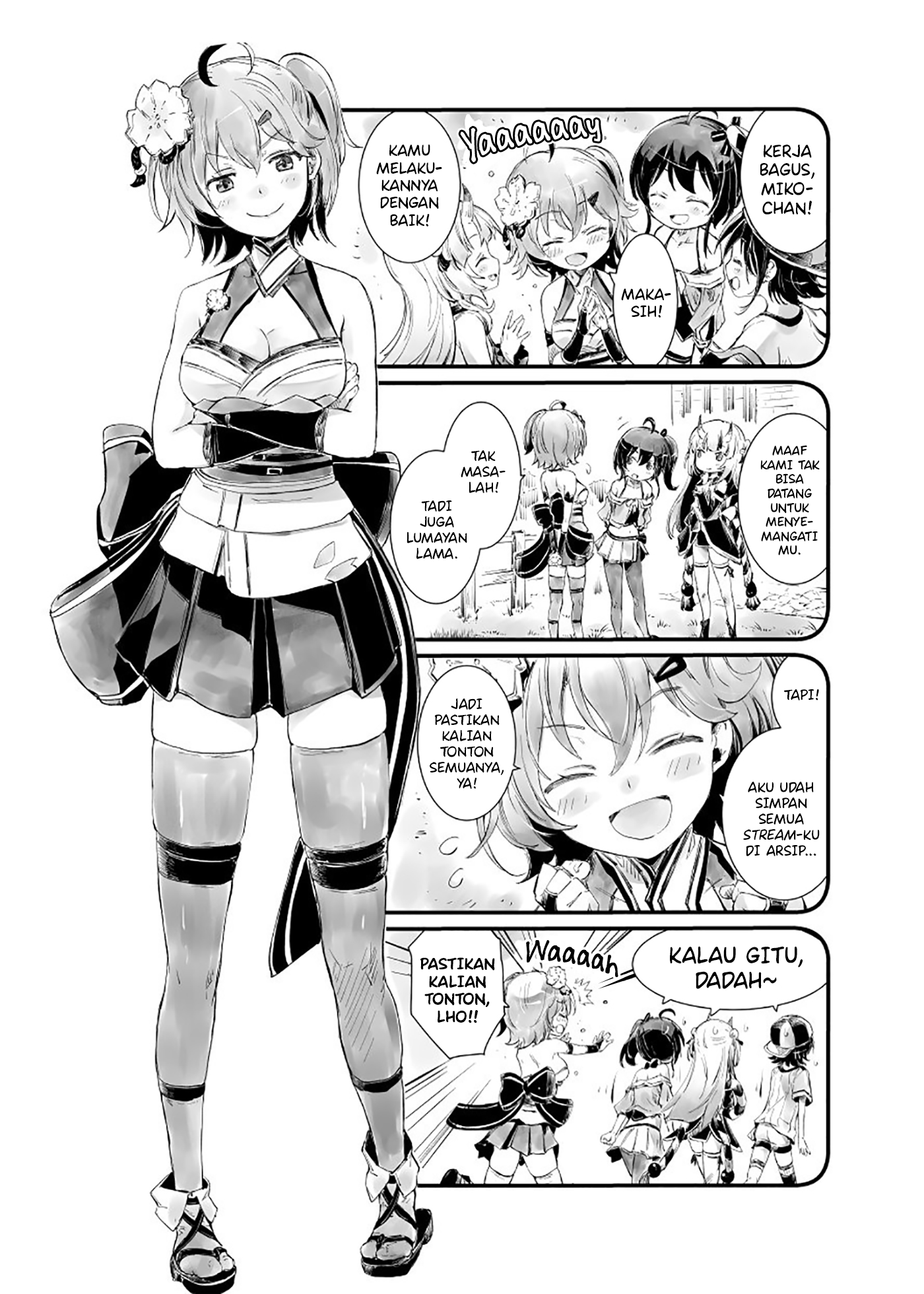 Hololive - Yohane's Twitter Shorts Chapter 6 - halaman 1