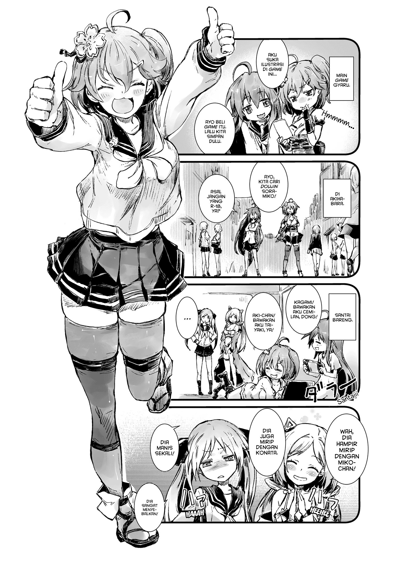 Hololive - Yohane's Twitter Shorts Chapter 9 - halaman 1